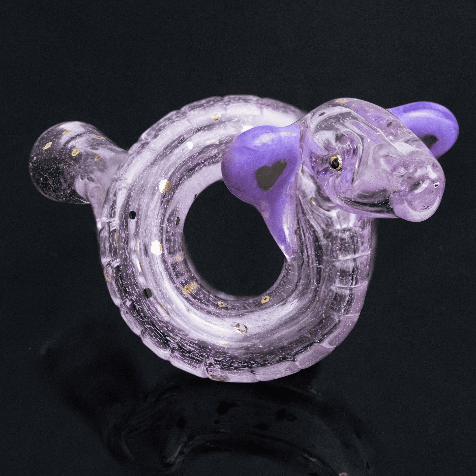 artisan-crafted design of the Large Mushroom Rig by Glasshole (2023)