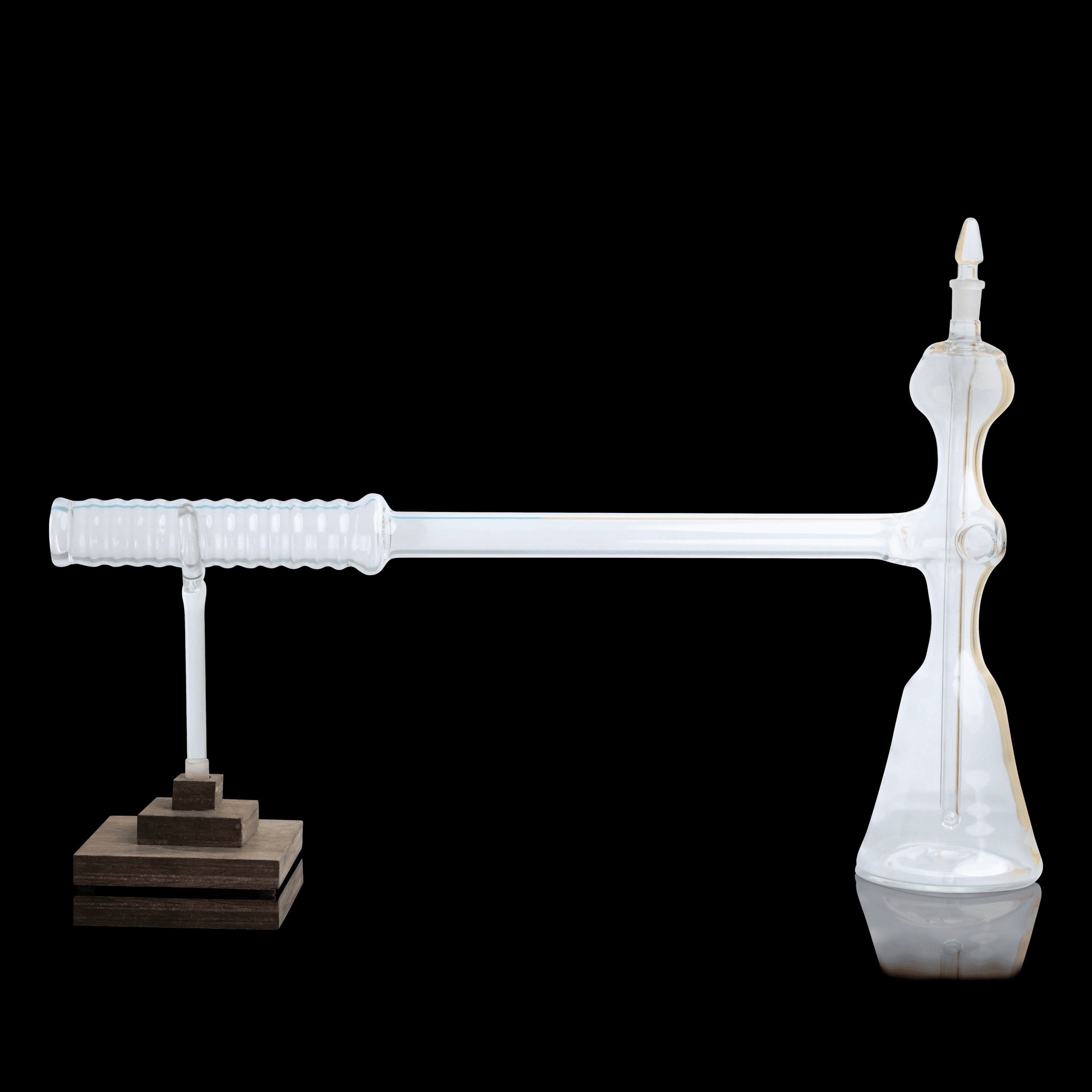 artisan-crafted design of the Large Mushroom Rig by Glasshole (2023)