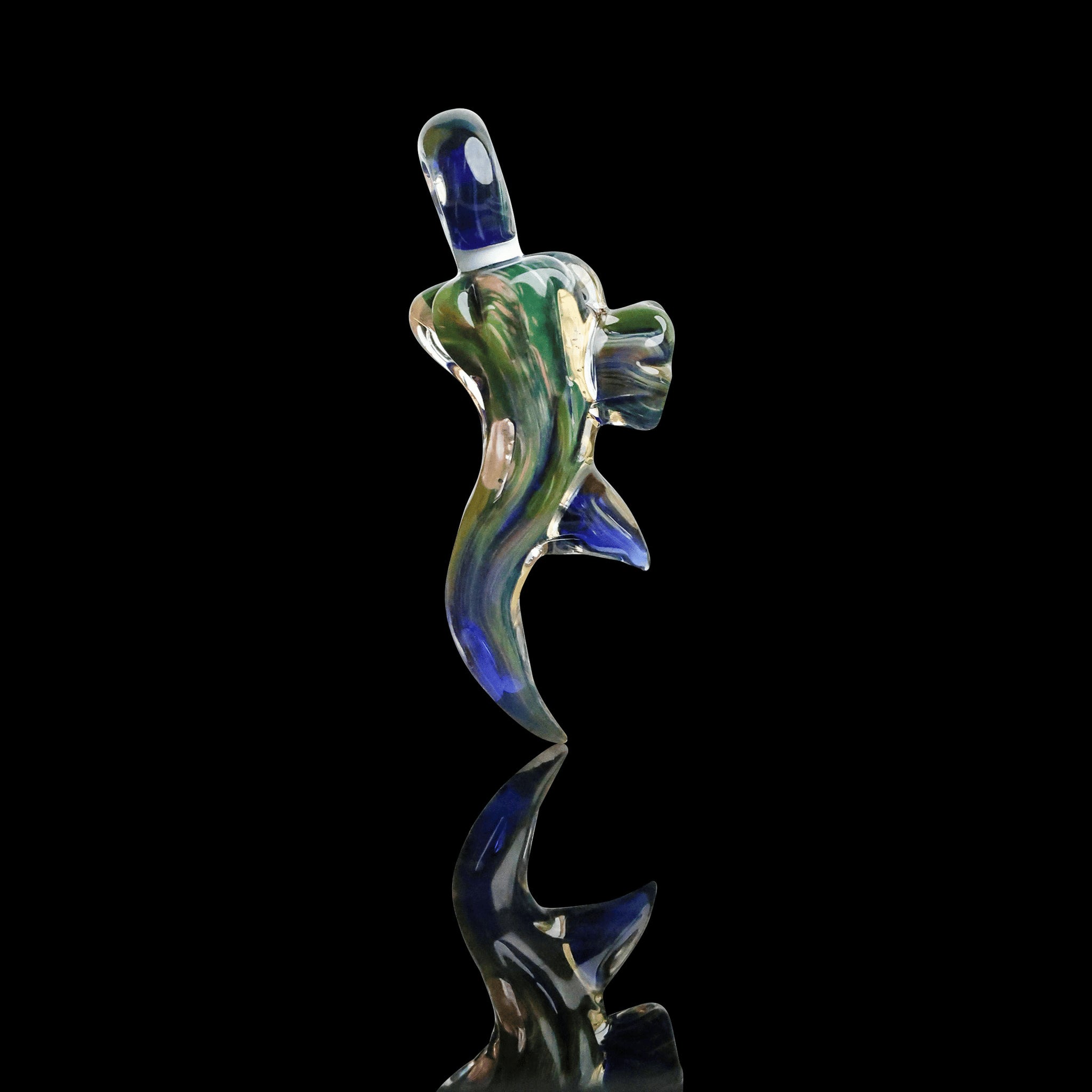 artisan-crafted design of the Large Mushroom Rig by Glasshole (2023)