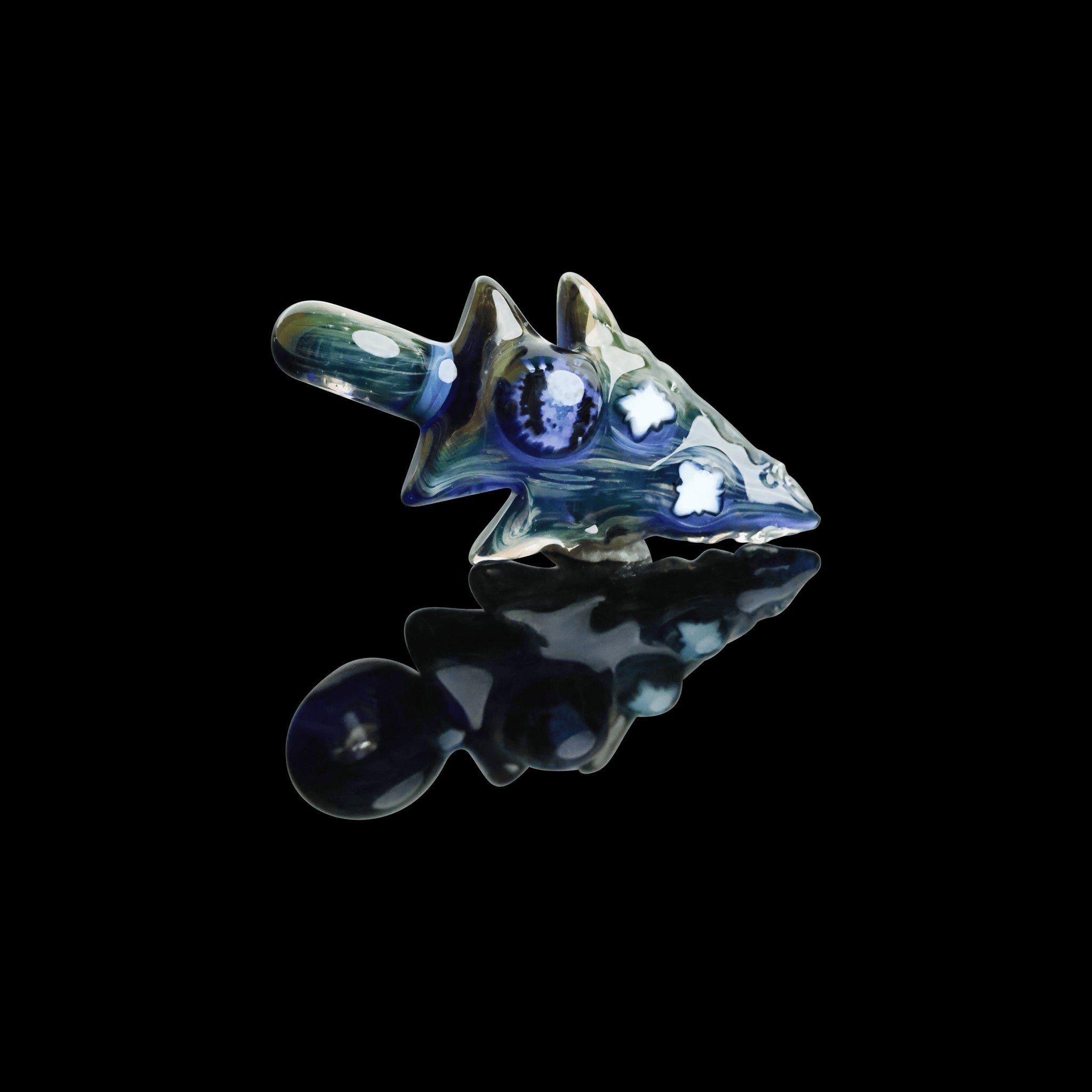 artisan-crafted design of the Large Mushroom Rig by Glasshole (2023)