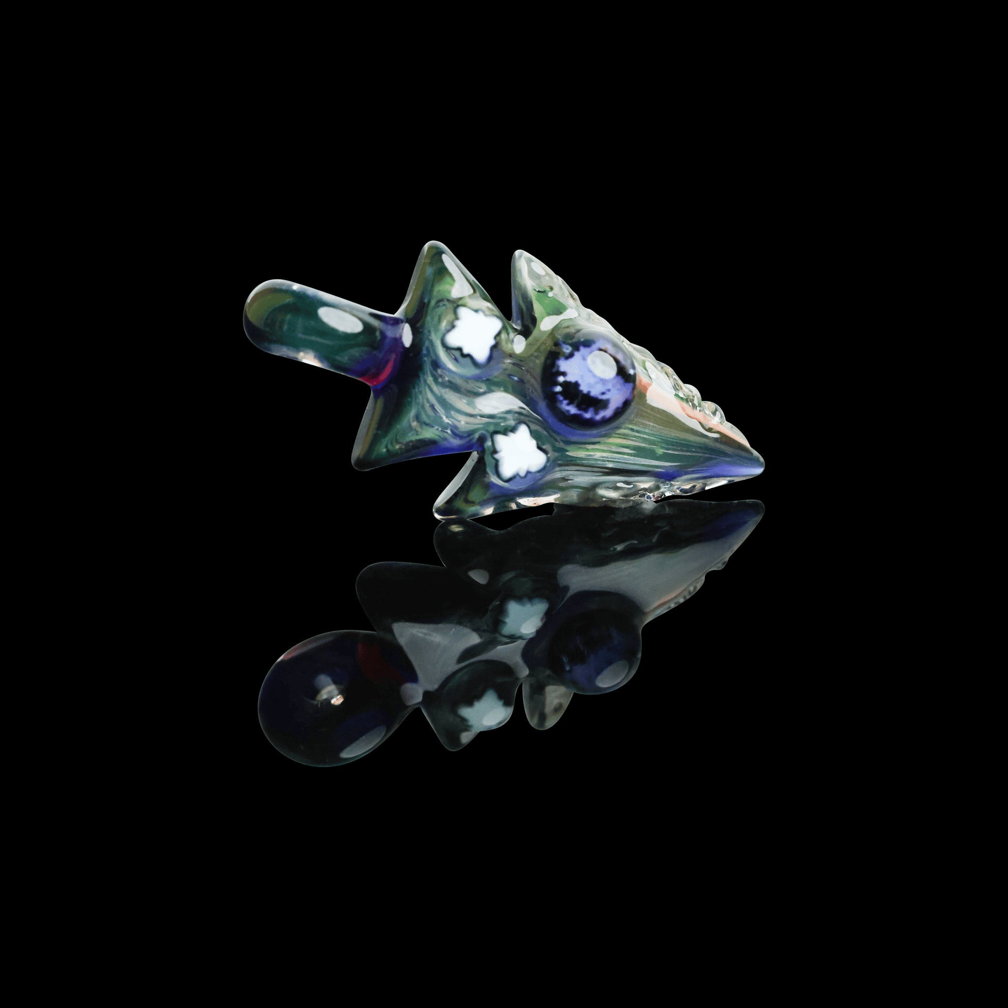artisan-crafted design of the Large Mushroom Rig by Glasshole (2023)