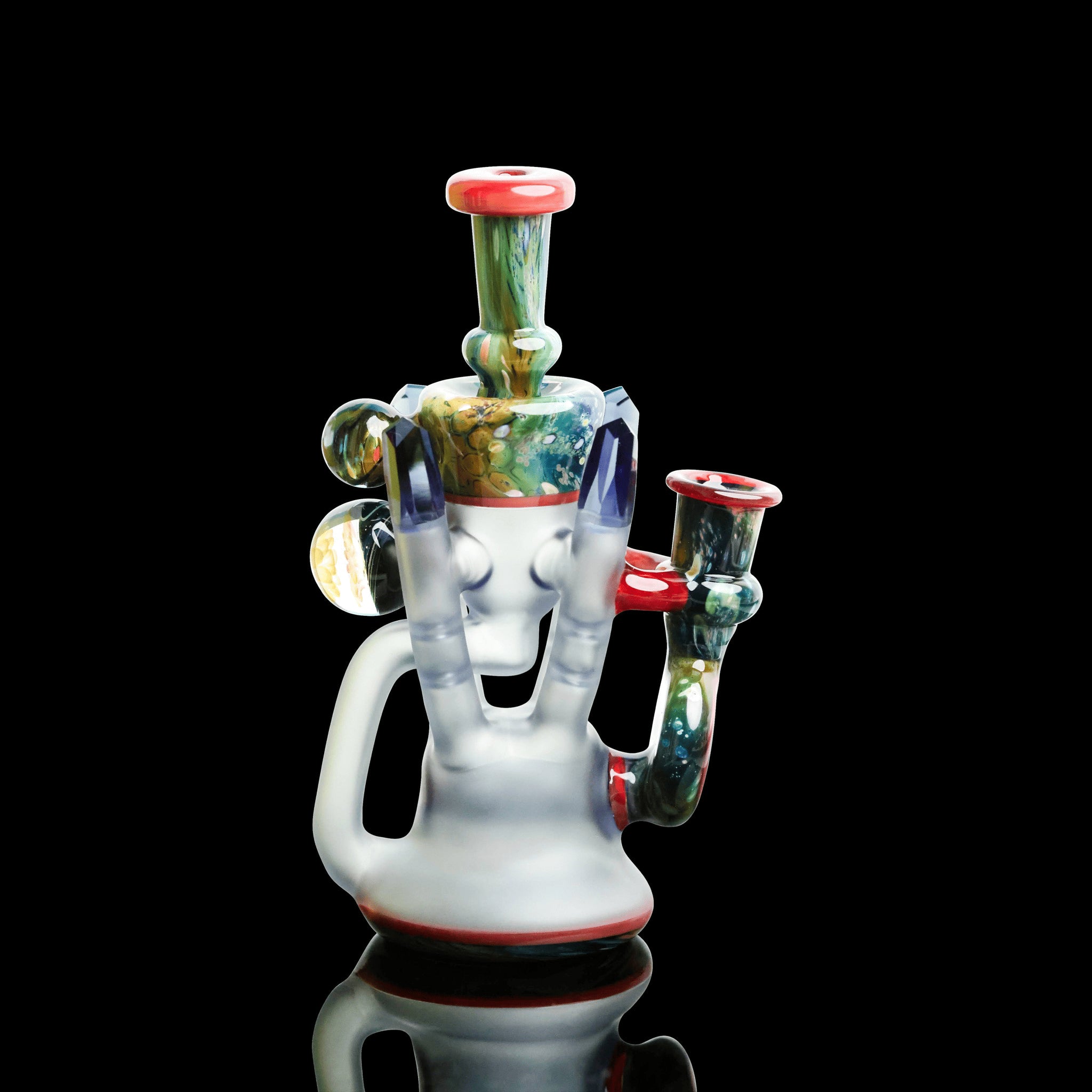 artisan-crafted design of the Large Mushroom Rig by Glasshole (2023)