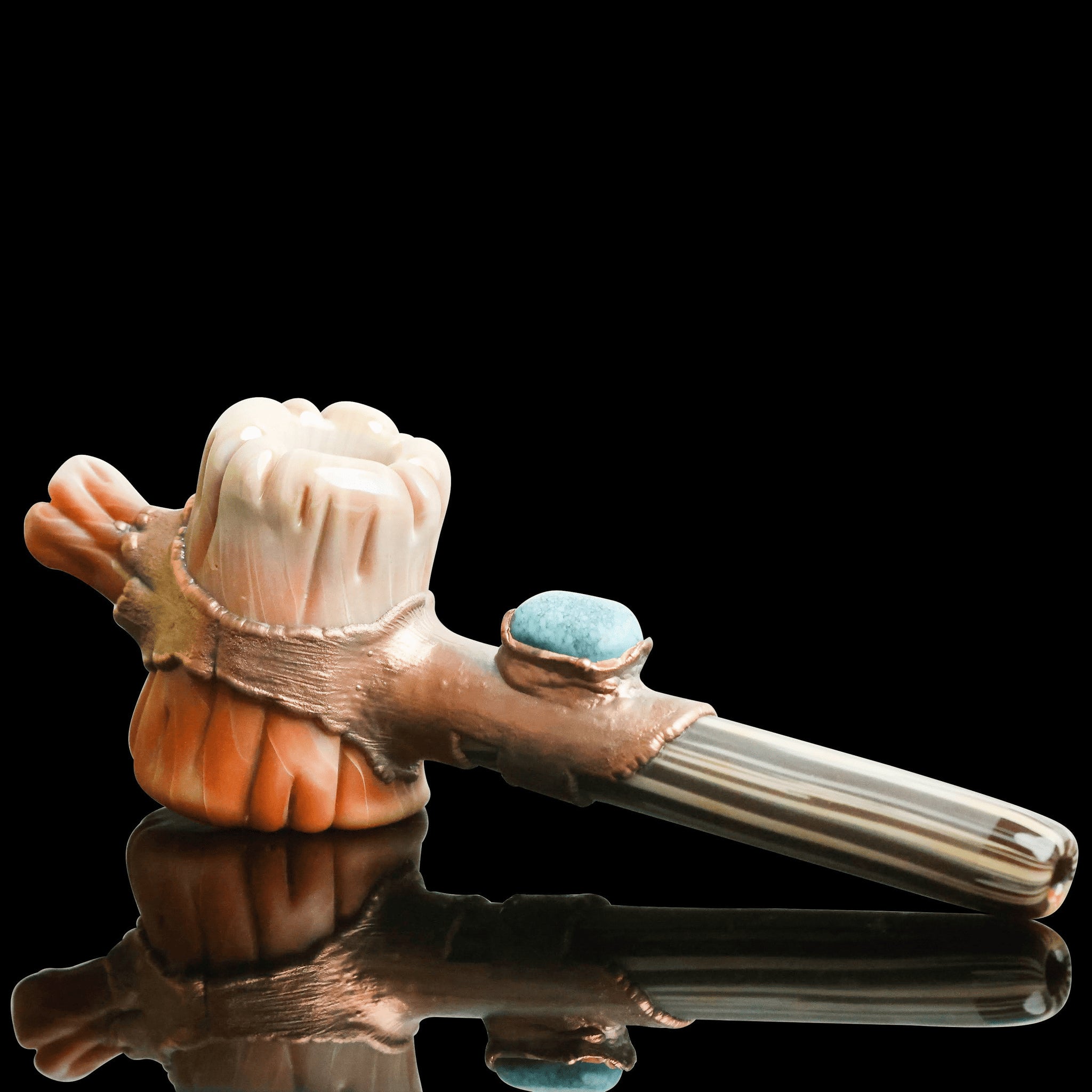 artisan-crafted design of the Large Mushroom Rig by Glasshole (2023)