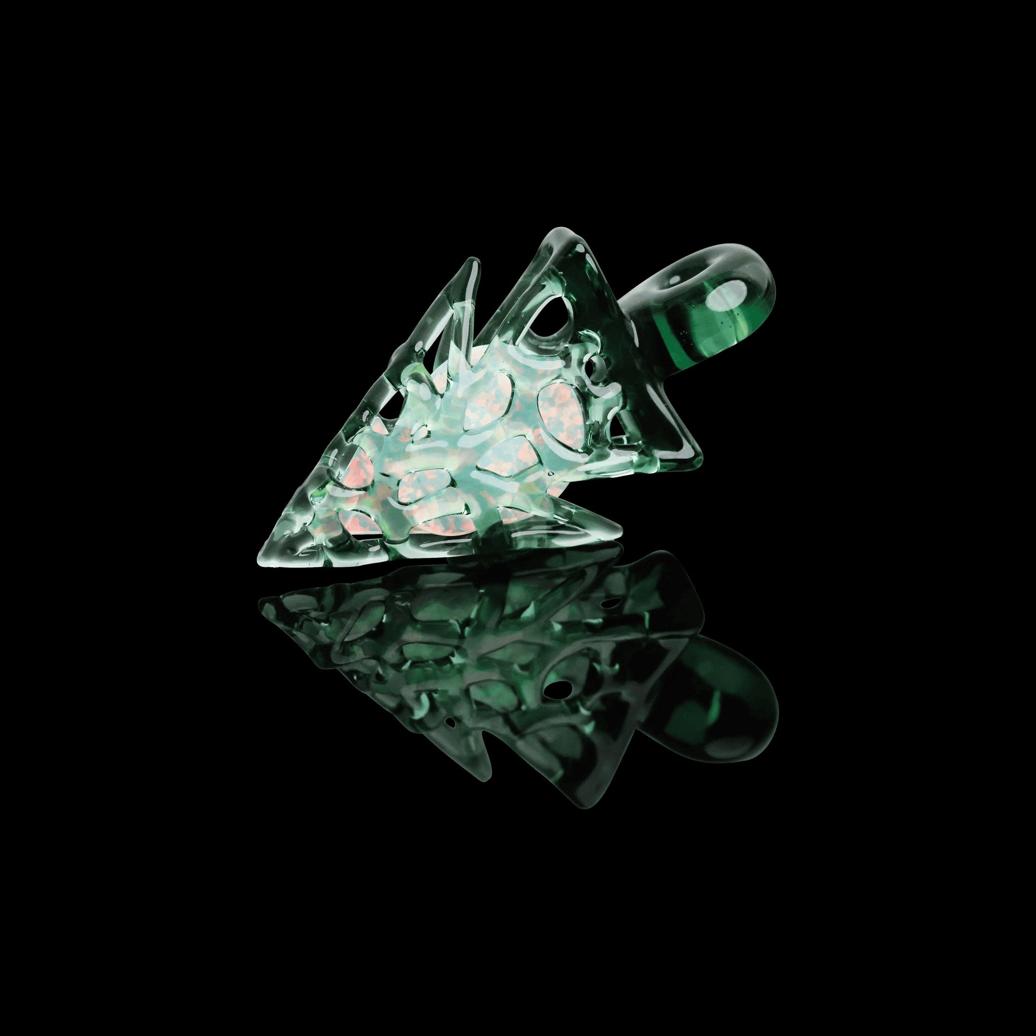 artisan-crafted design of the Large Mushroom Rig by Glasshole (2023)