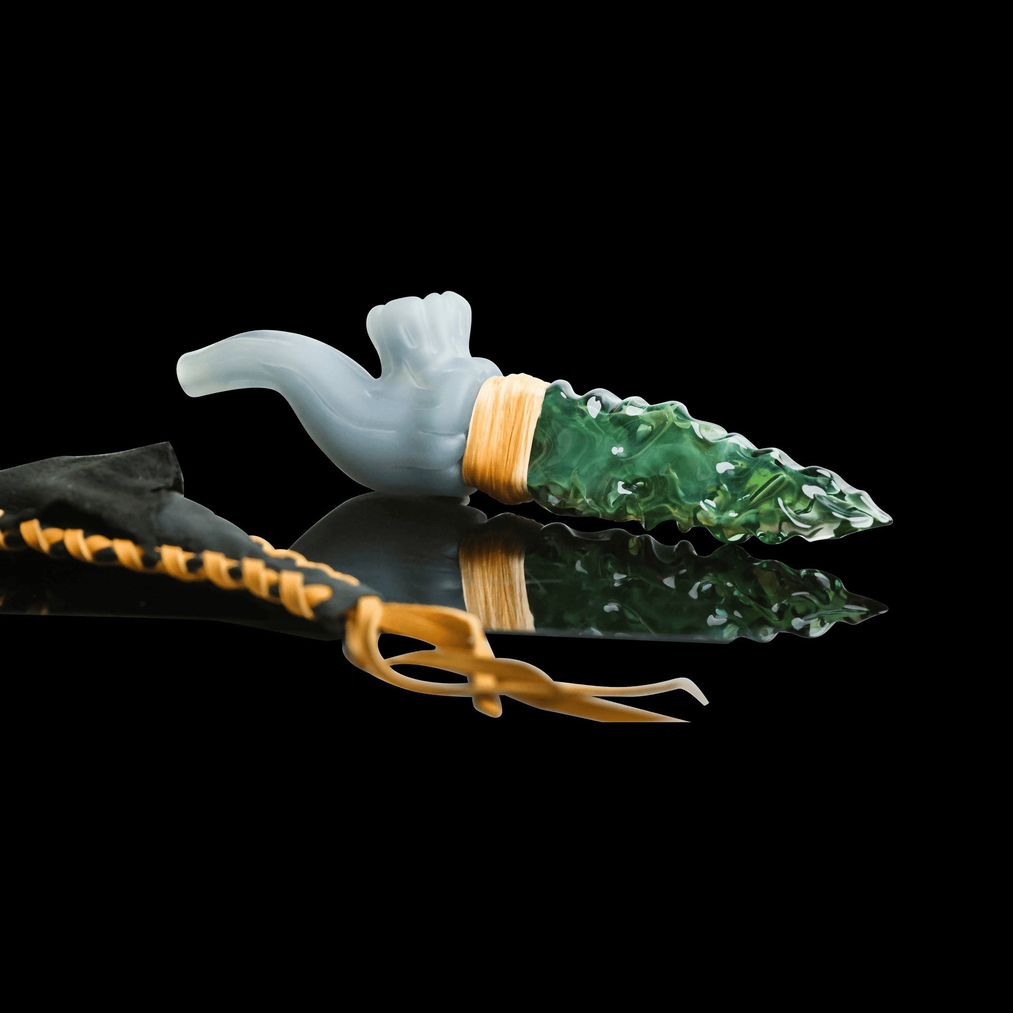 artisan-crafted design of the Large Mushroom Rig by Glasshole (2023)