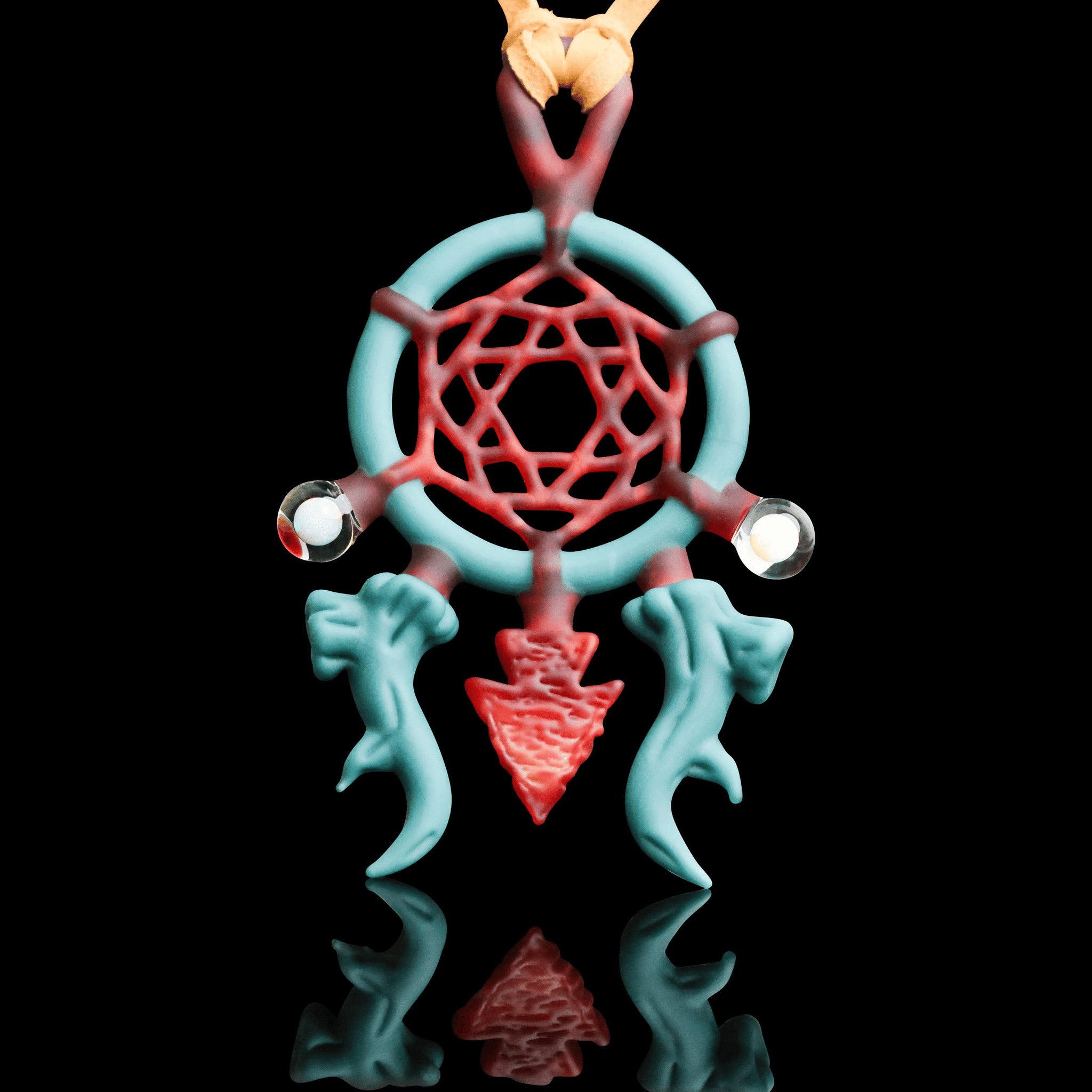 artisan-crafted design of the Large Mushroom Rig by Glasshole (2023)