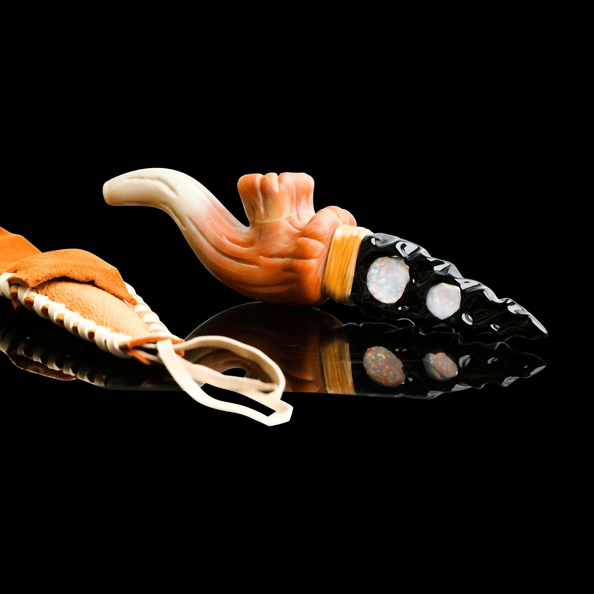 artisan-crafted design of the Large Mushroom Rig by Glasshole (2023)