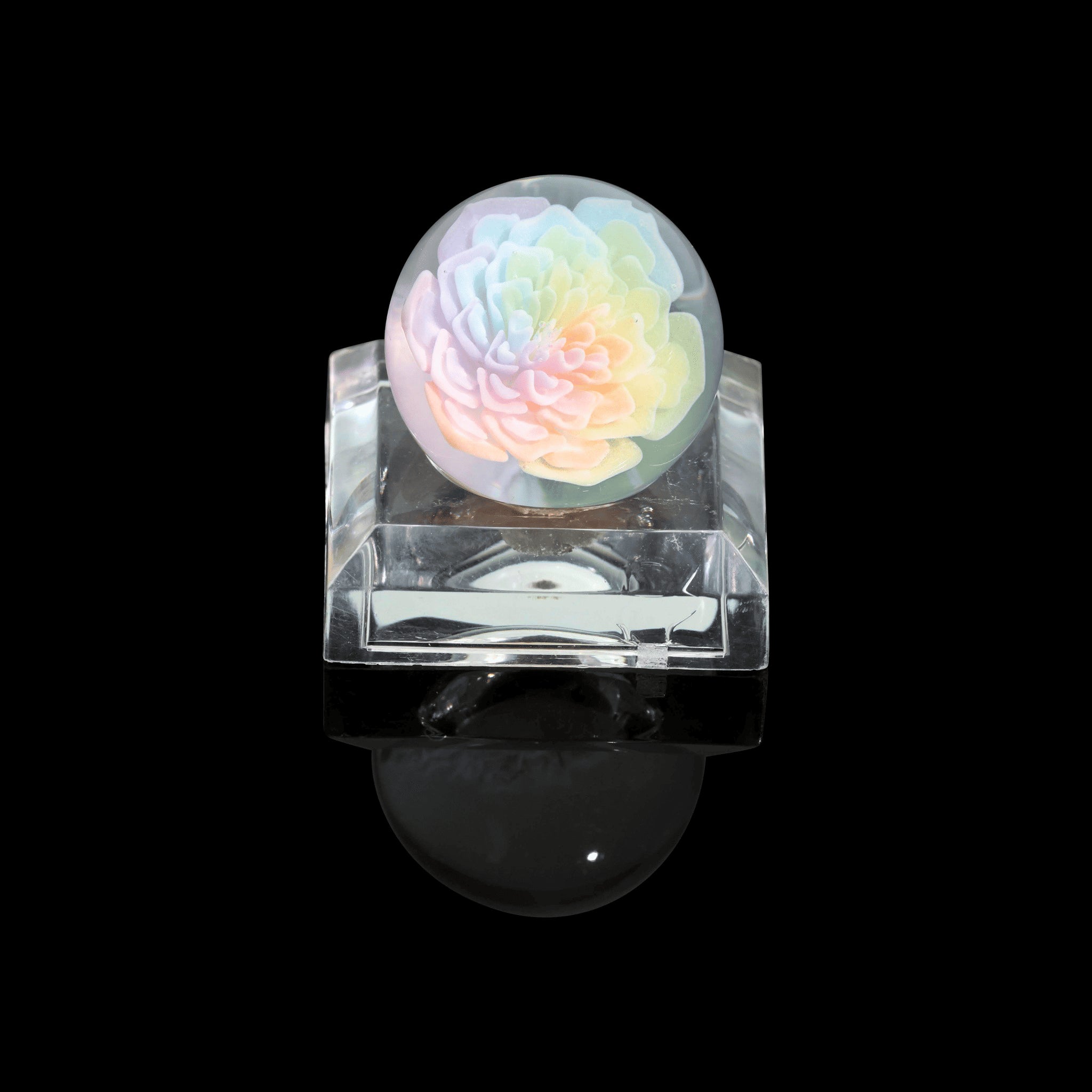 artisan-crafted design of the Large Mushroom Rig by Glasshole (2023)