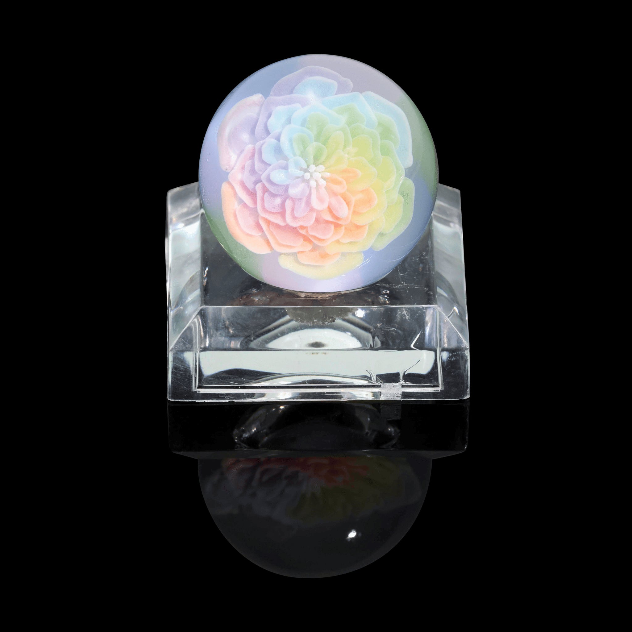 artisan-crafted design of the Large Mushroom Rig by Glasshole (2023)