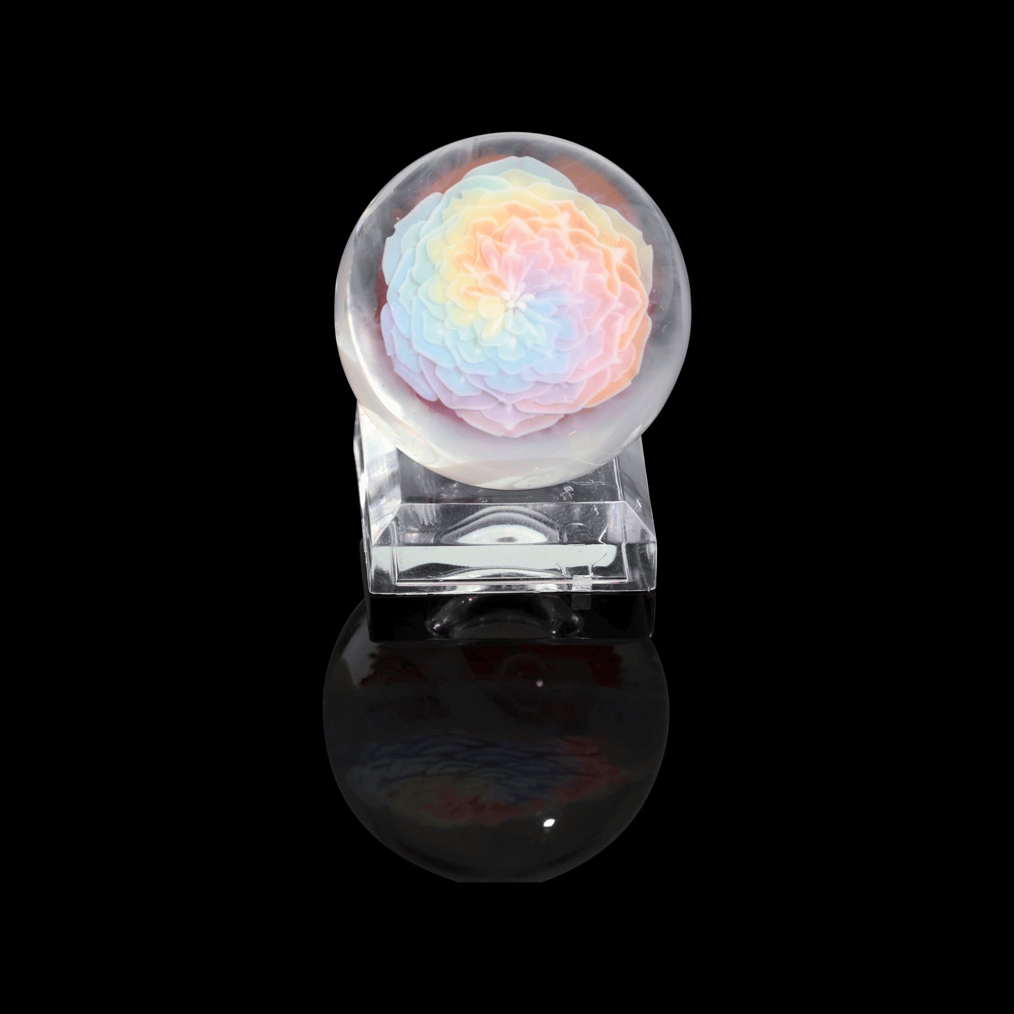 artisan-crafted design of the Large Mushroom Rig by Glasshole (2023)