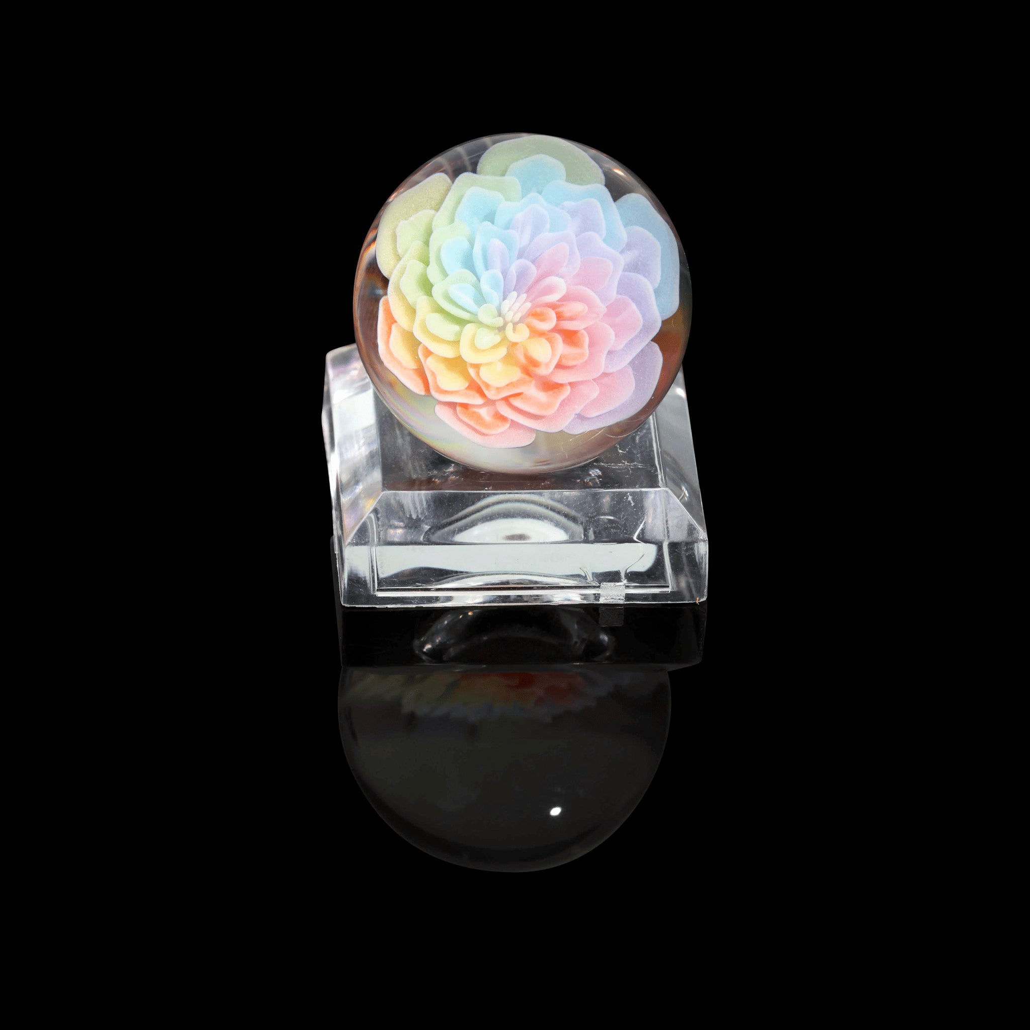 artisan-crafted design of the Large Mushroom Rig by Glasshole (2023)