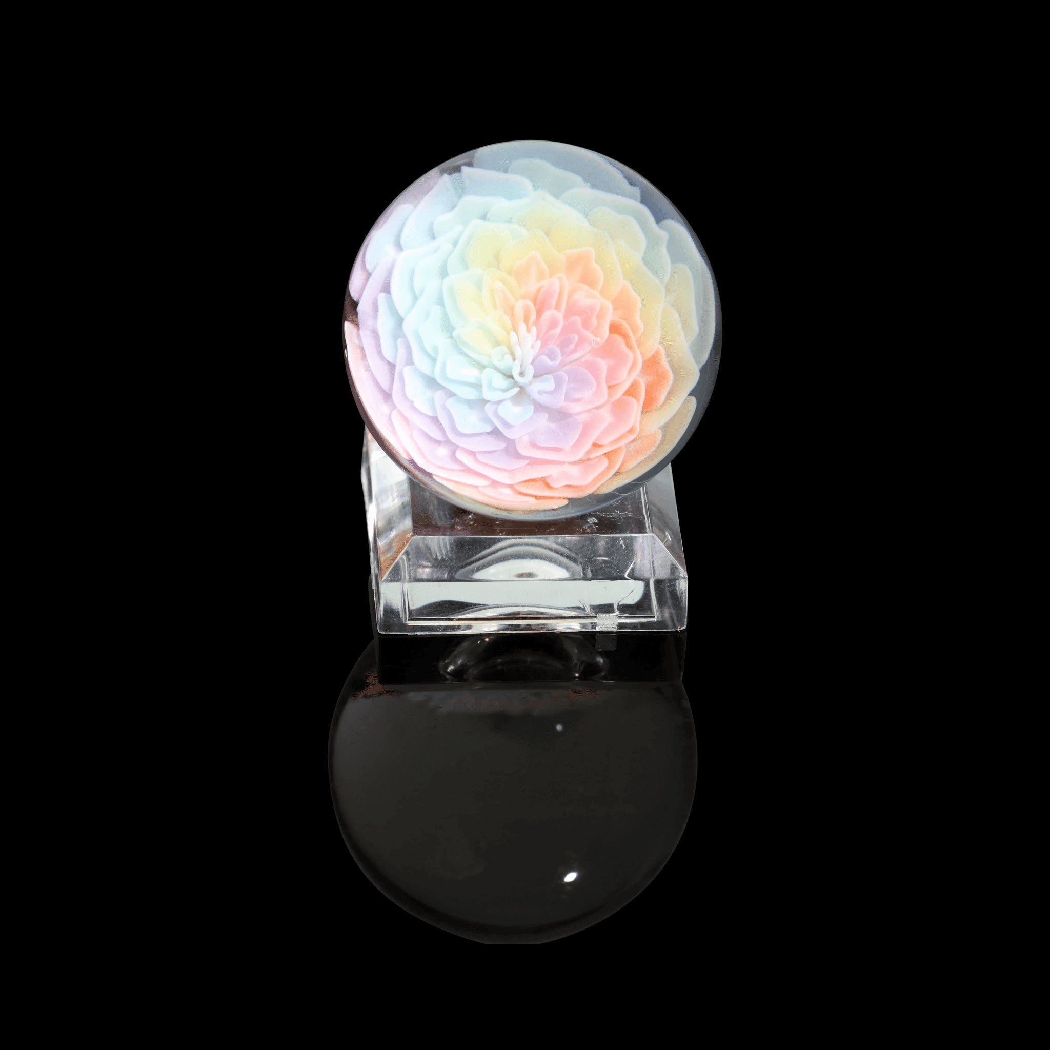 artisan-crafted design of the Large Mushroom Rig by Glasshole (2023)