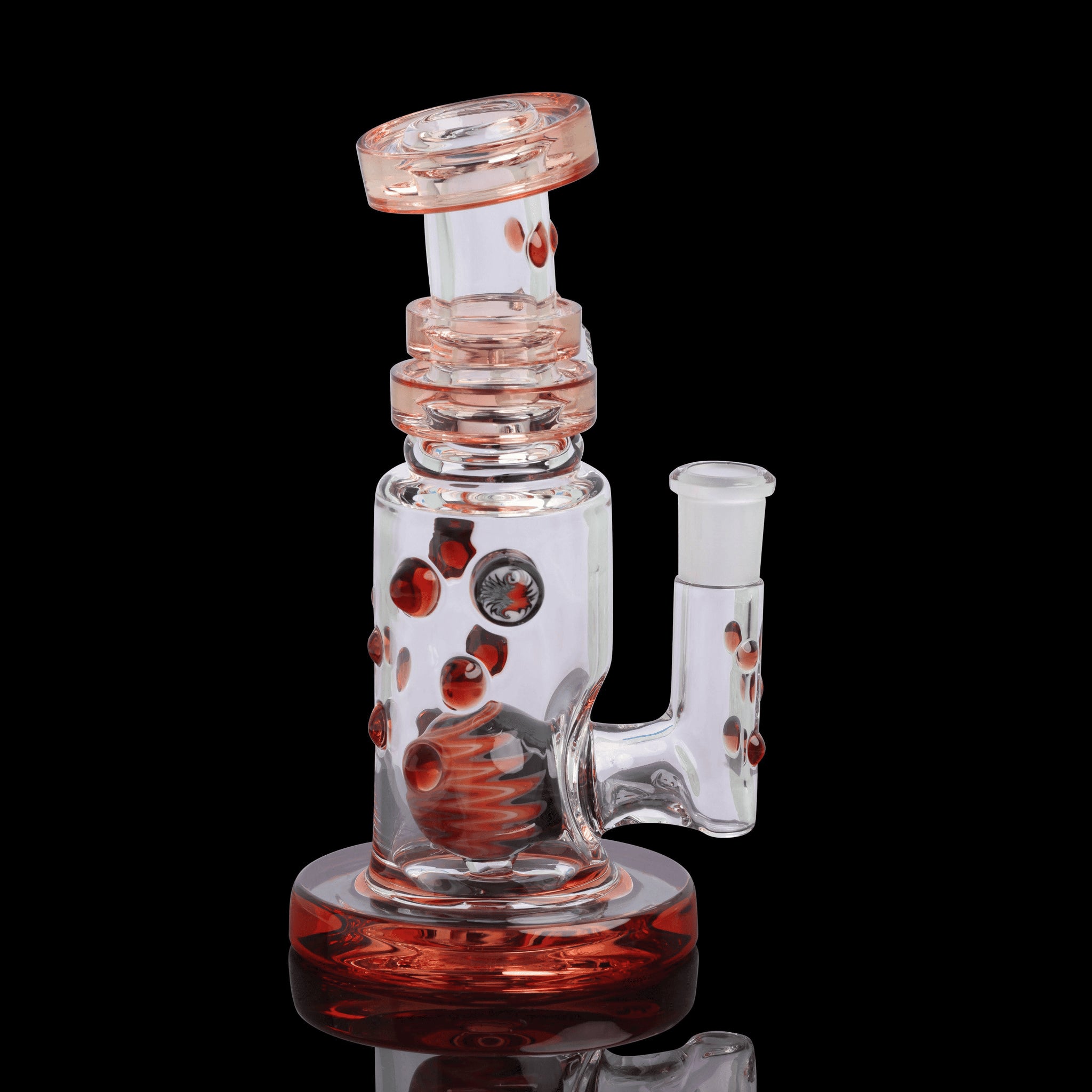 artisan-crafted design of the Large Mushroom Rig by Glasshole (2023)
