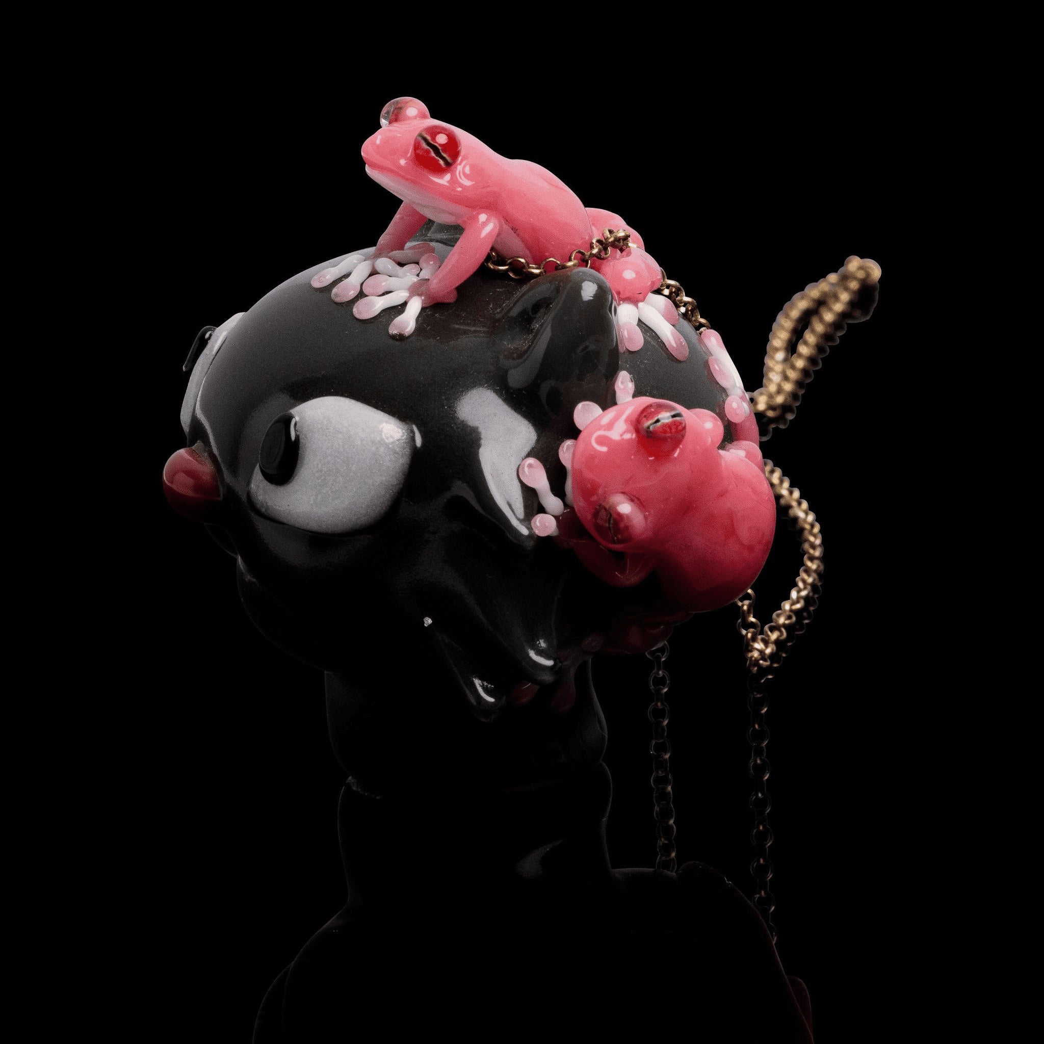 artisan-crafted design of the Large Mushroom Rig by Glasshole (2023)