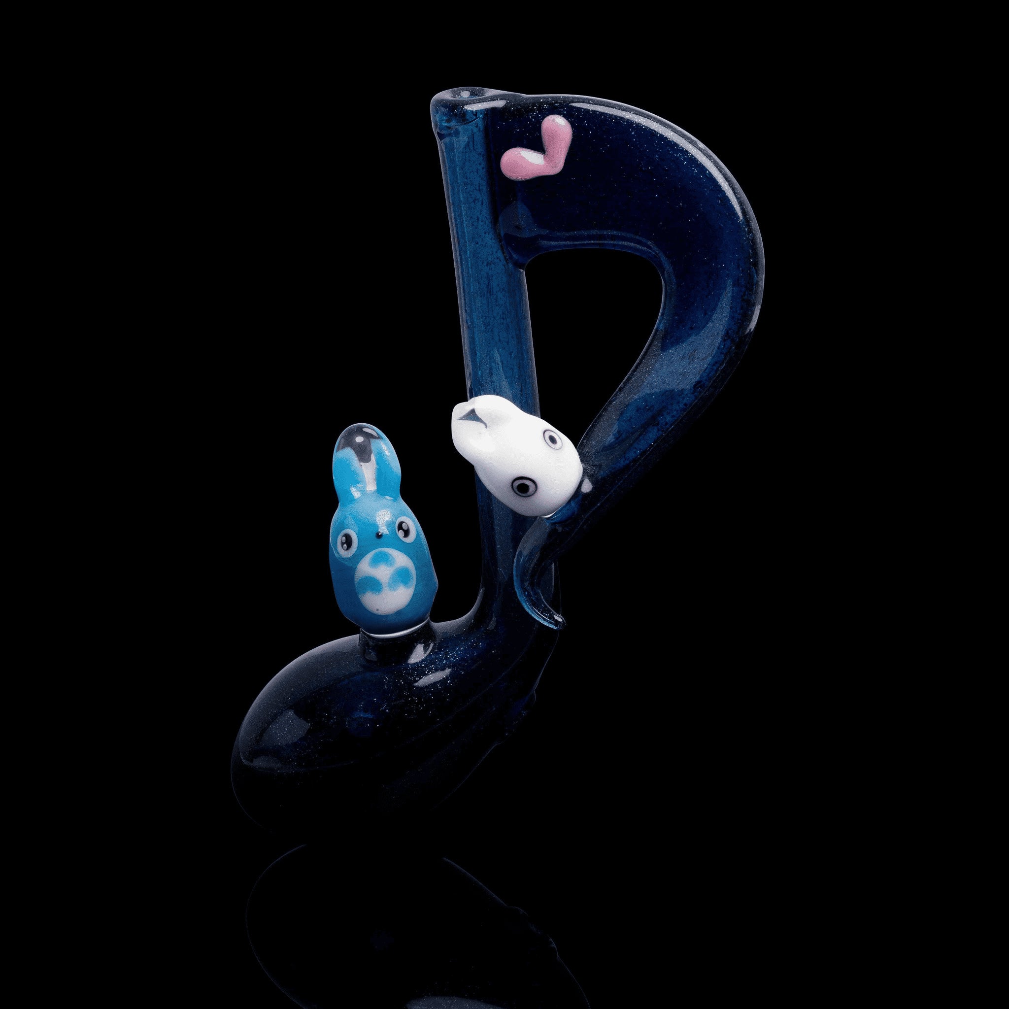 artisan-crafted design of the Large Mushroom Rig by Glasshole (2023)
