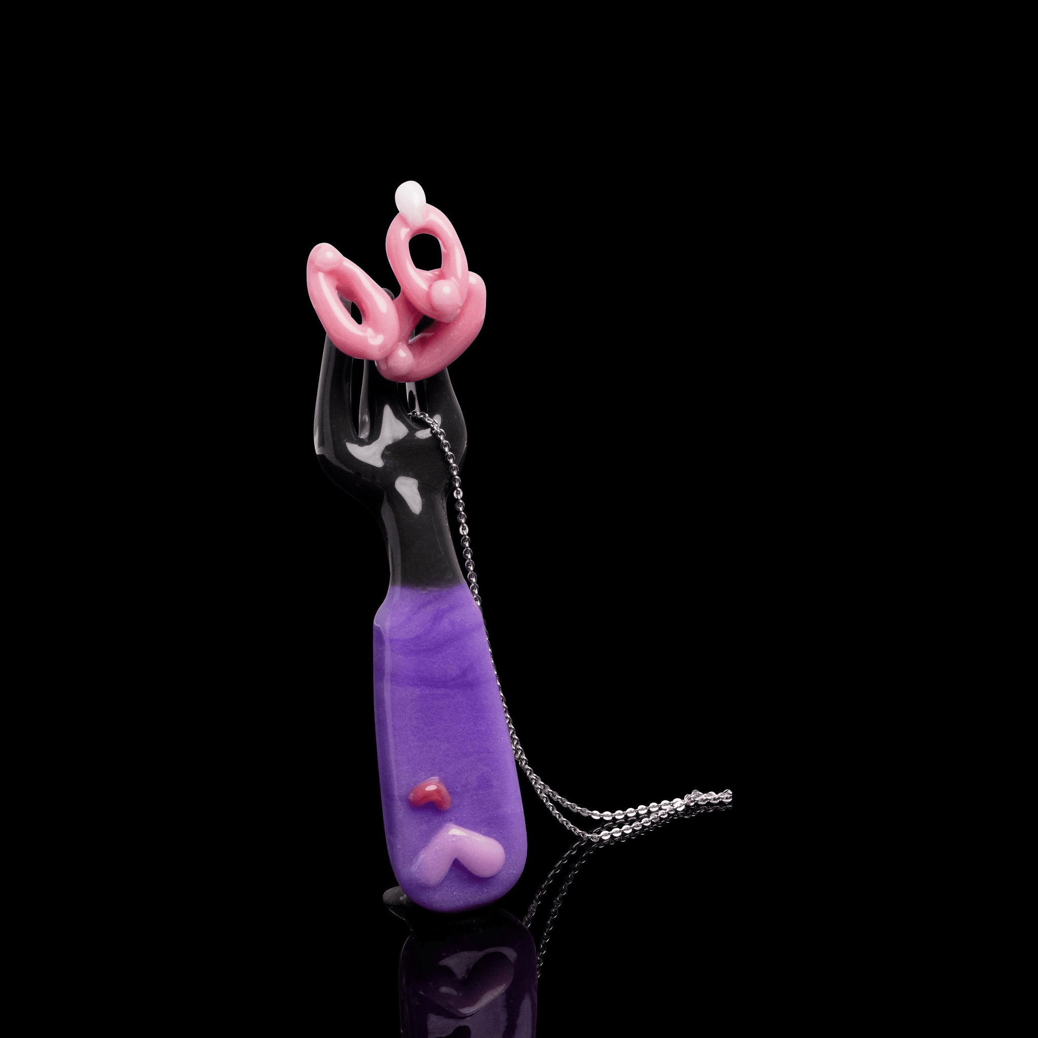 artisan-crafted design of the Large Mushroom Rig by Glasshole (2023)