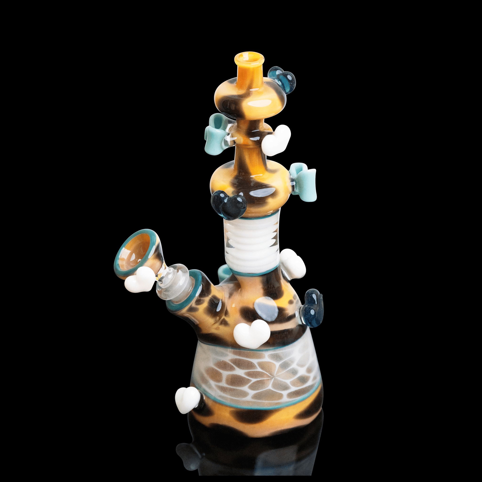 artisan-crafted design of the Large Mushroom Rig by Glasshole (2023)