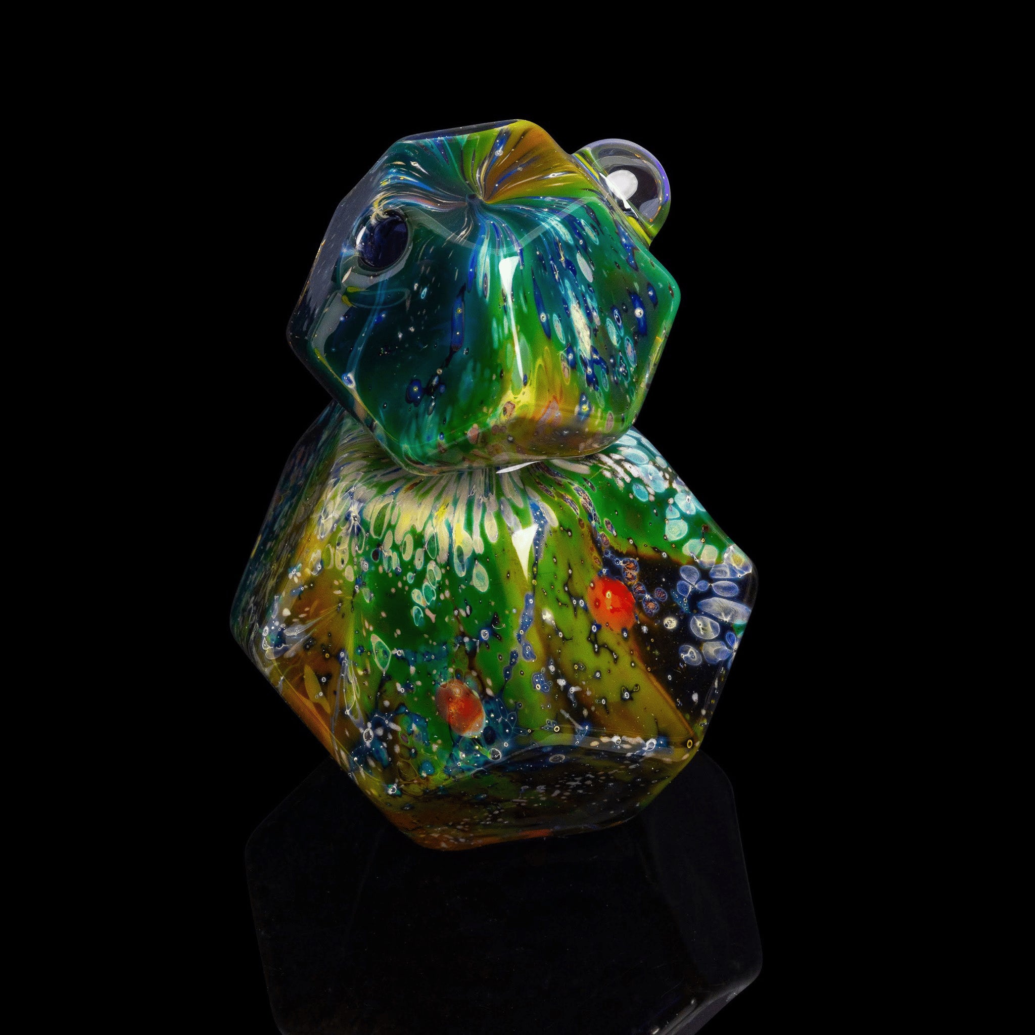 artisan-crafted design of the Large Mushroom Rig by Glasshole (2023)