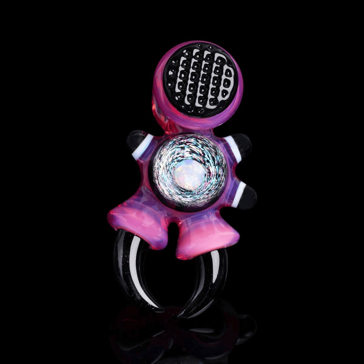 artisan-crafted design of the Large Mushroom Rig by Glasshole (2023)