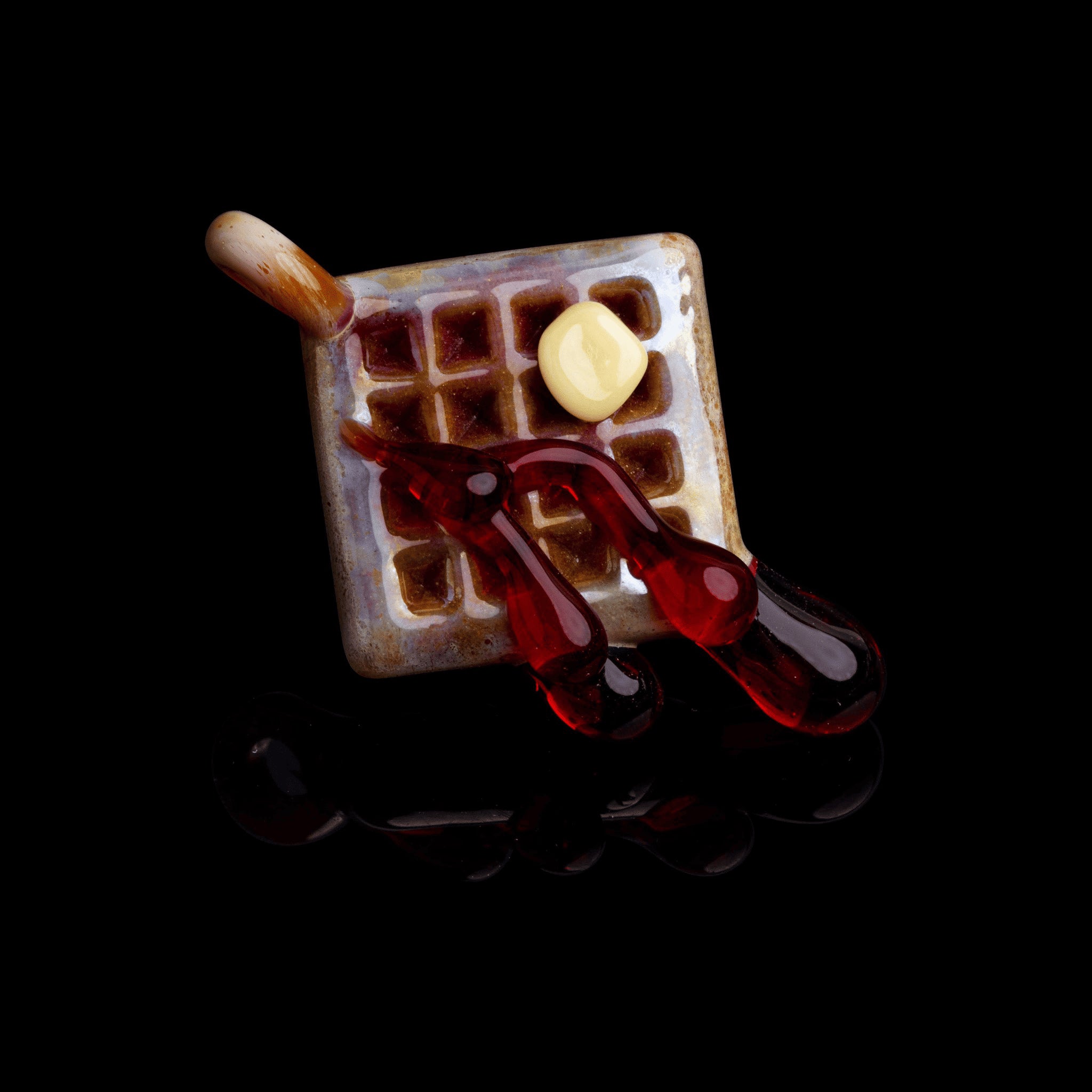 artisan-crafted design of the Large Mushroom Rig by Glasshole (2023)