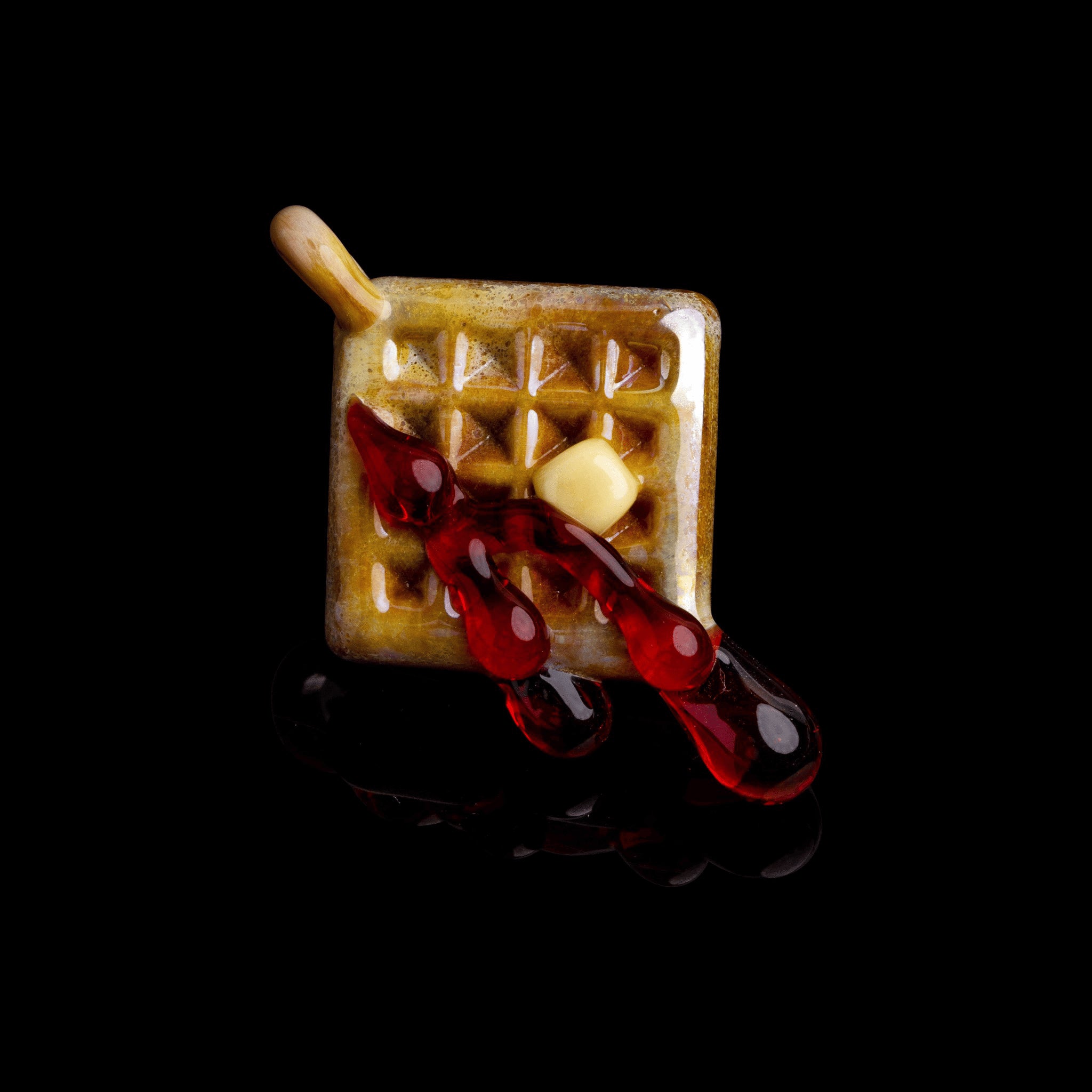artisan-crafted design of the Large Mushroom Rig by Glasshole (2023)