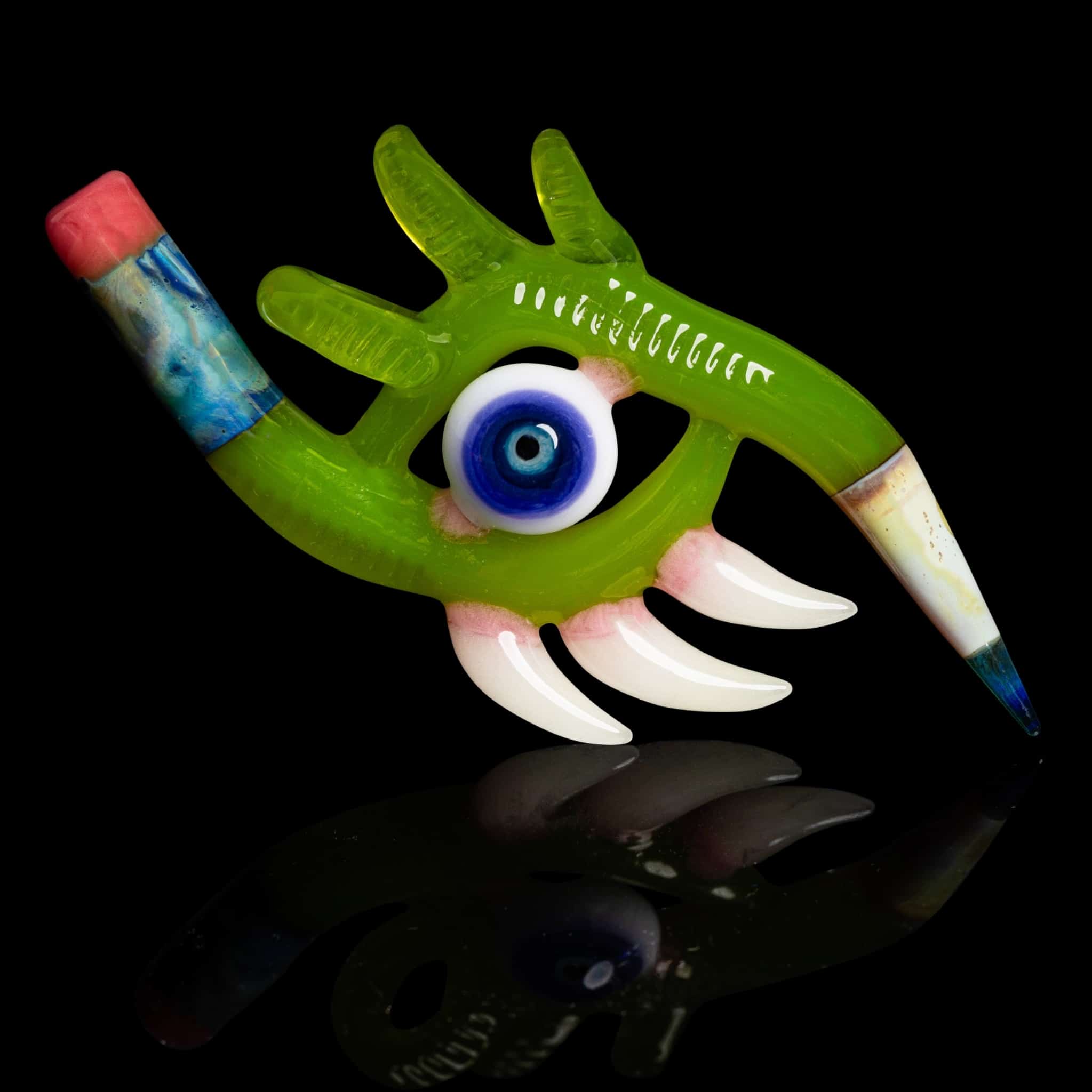 artisan-crafted design of the Large Mushroom Rig by Glasshole (2023)