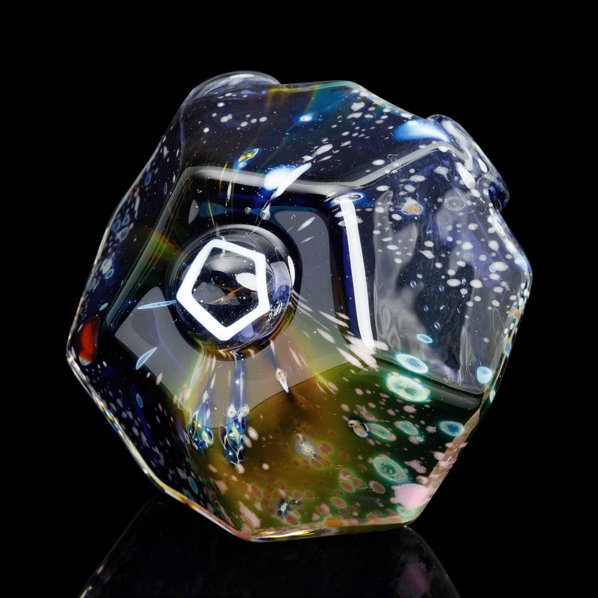 artisan-crafted design of the Large Mushroom Rig by Glasshole (2023)