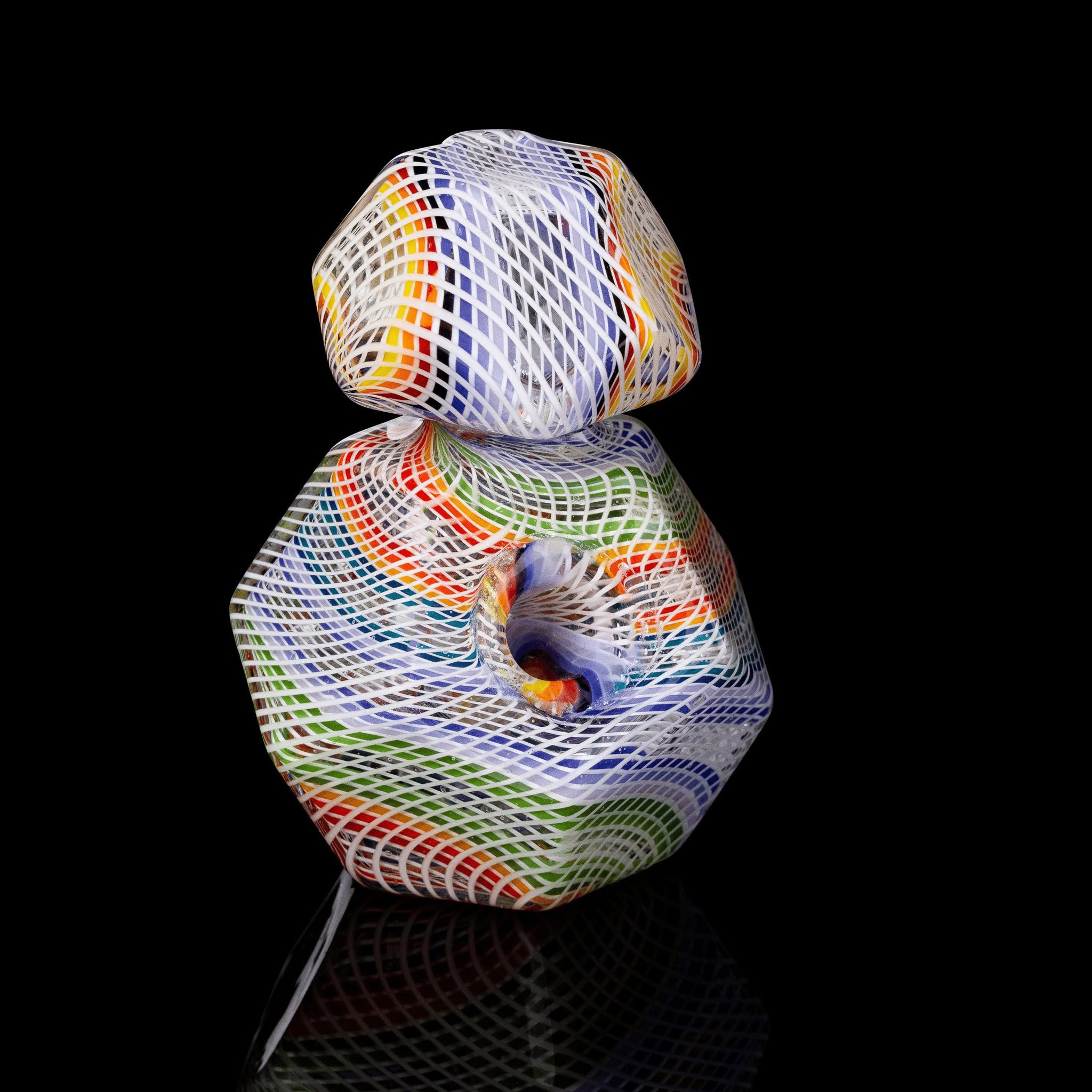 artisan-crafted design of the Large Mushroom Rig by Glasshole (2023)
