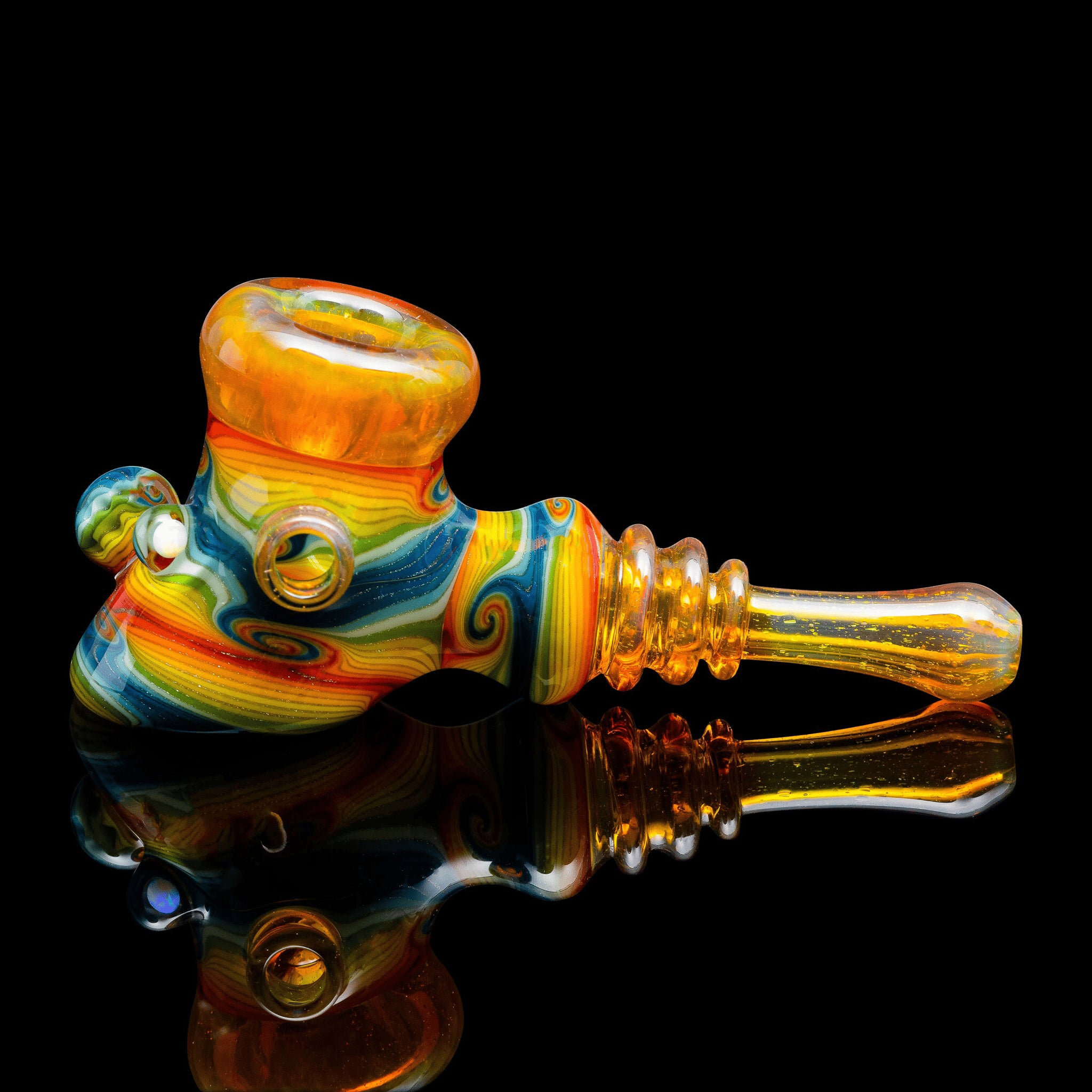 artisan-crafted design of the Large Mushroom Rig by Glasshole (2023)