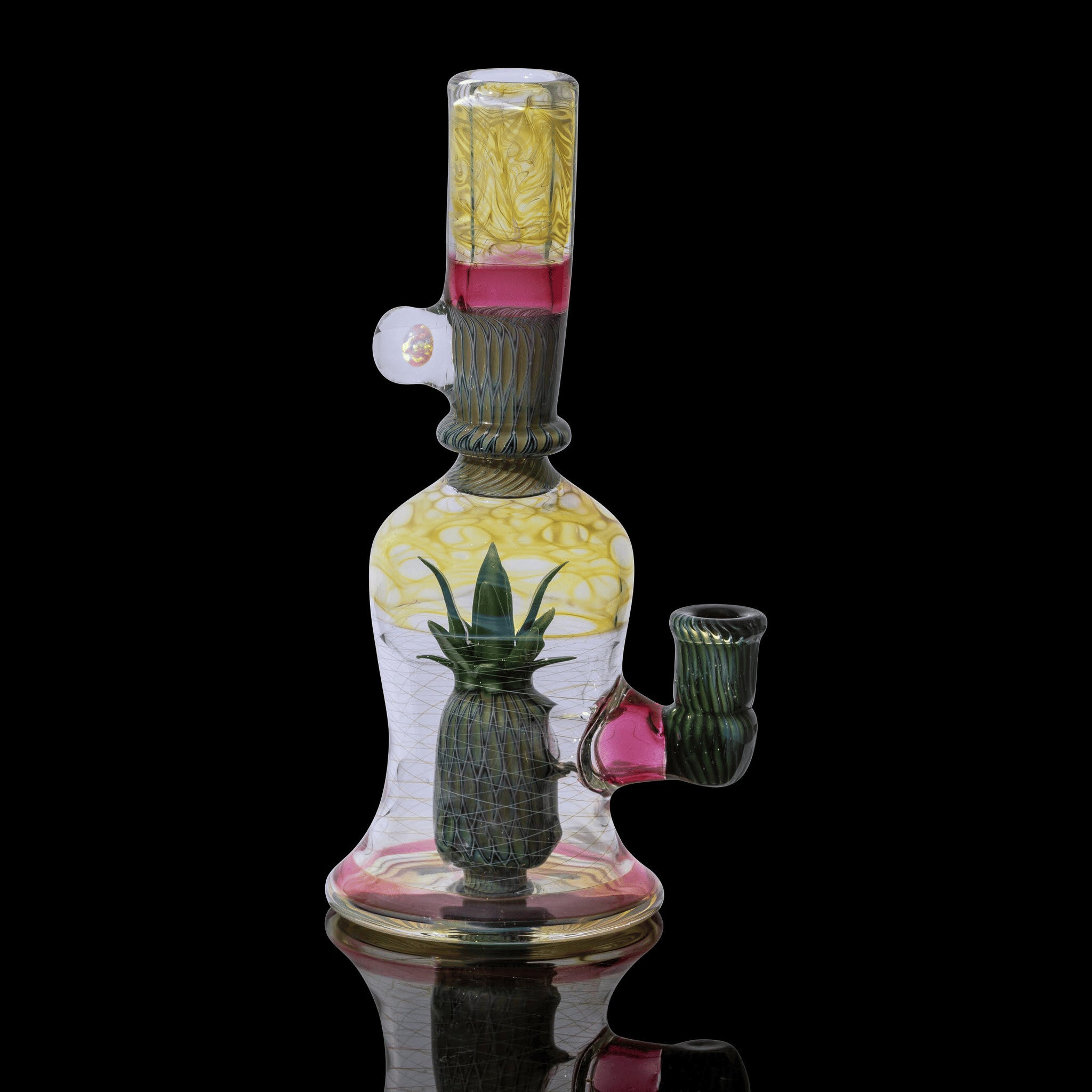 artisan-crafted design of the Large Mushroom Rig by Glasshole (2023)