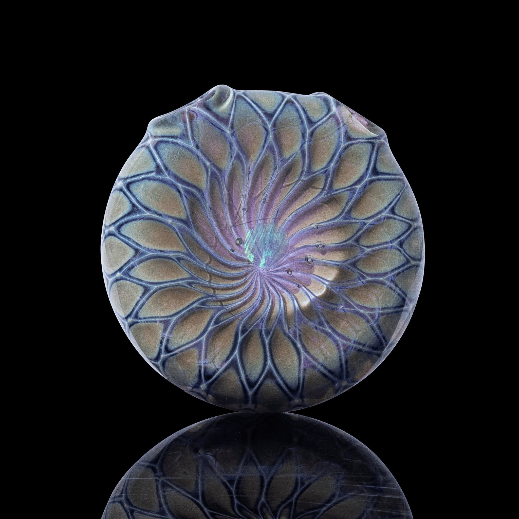 artisan-crafted design of the Large Mushroom Rig by Glasshole (2023)