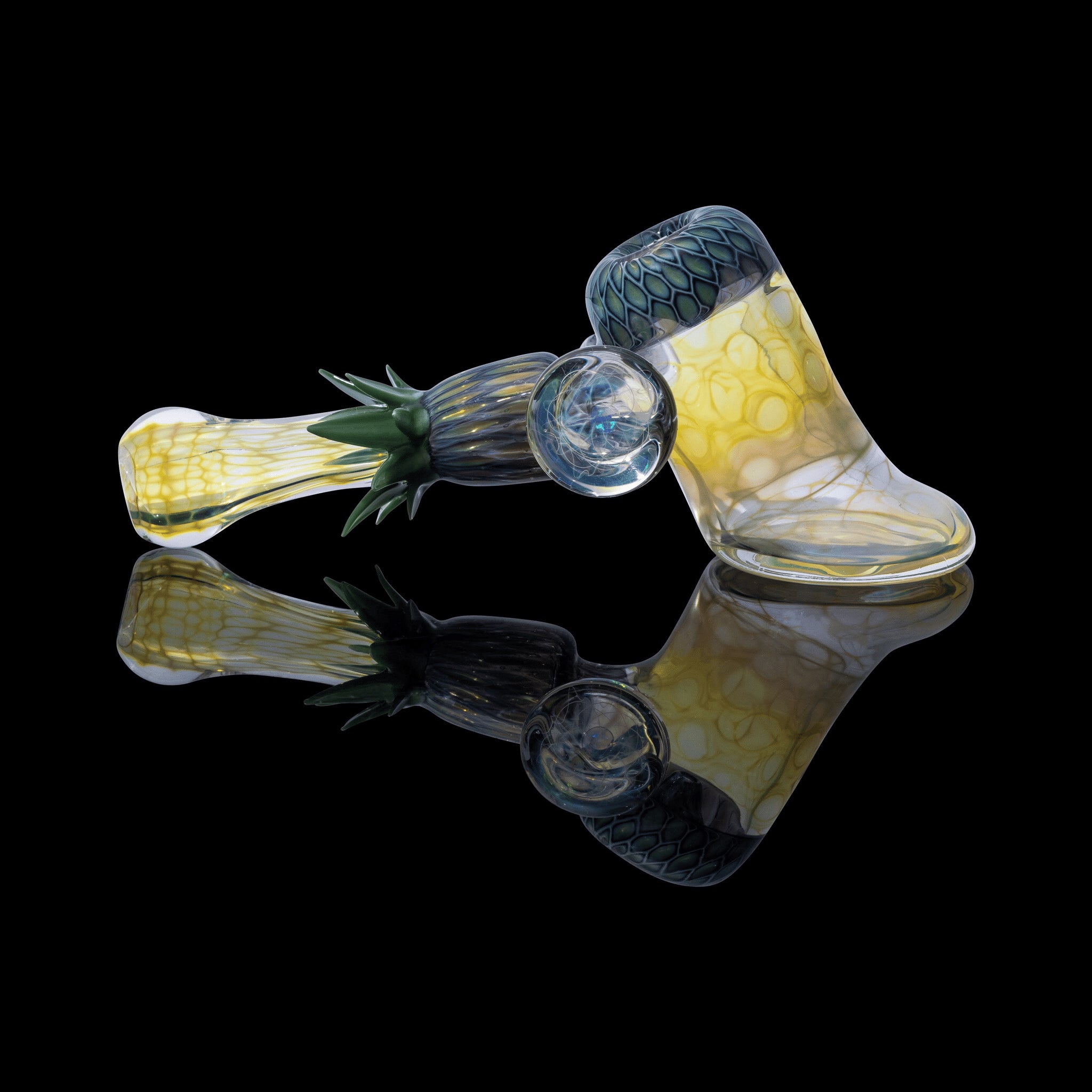 artisan-crafted design of the Large Mushroom Rig by Glasshole (2023)