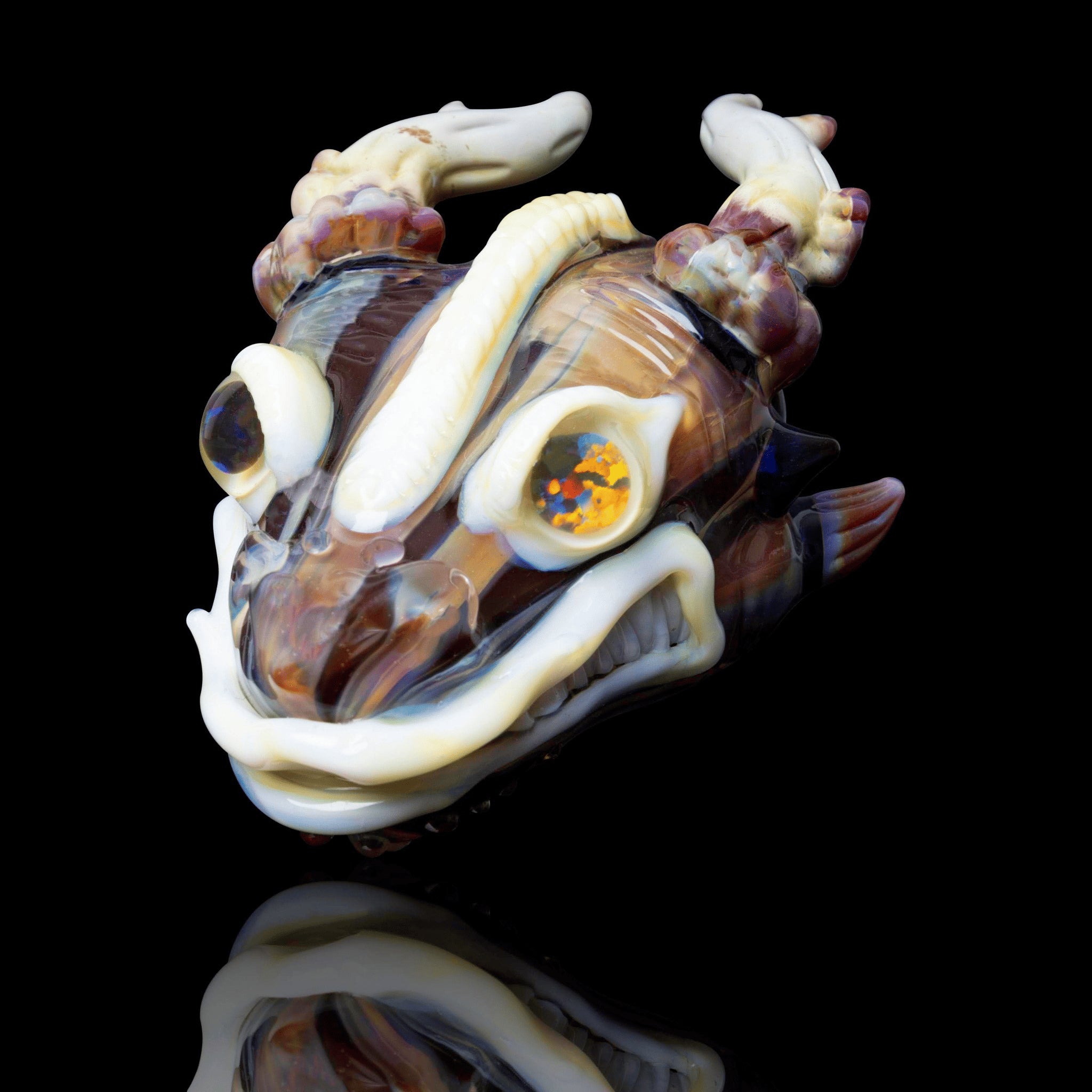 artisan-crafted design of the Large Mushroom Rig by Glasshole (2023)