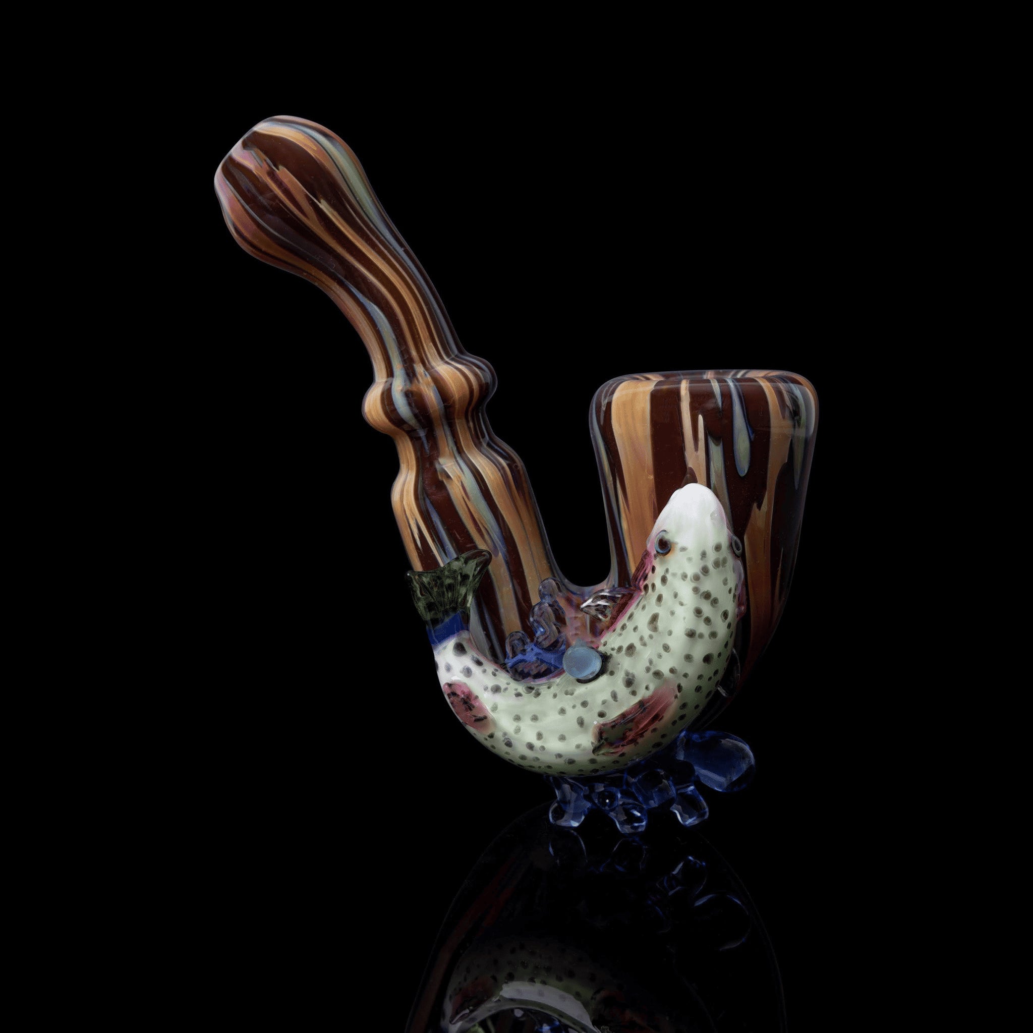 artisan-crafted design of the Large Mushroom Rig by Glasshole (2023)
