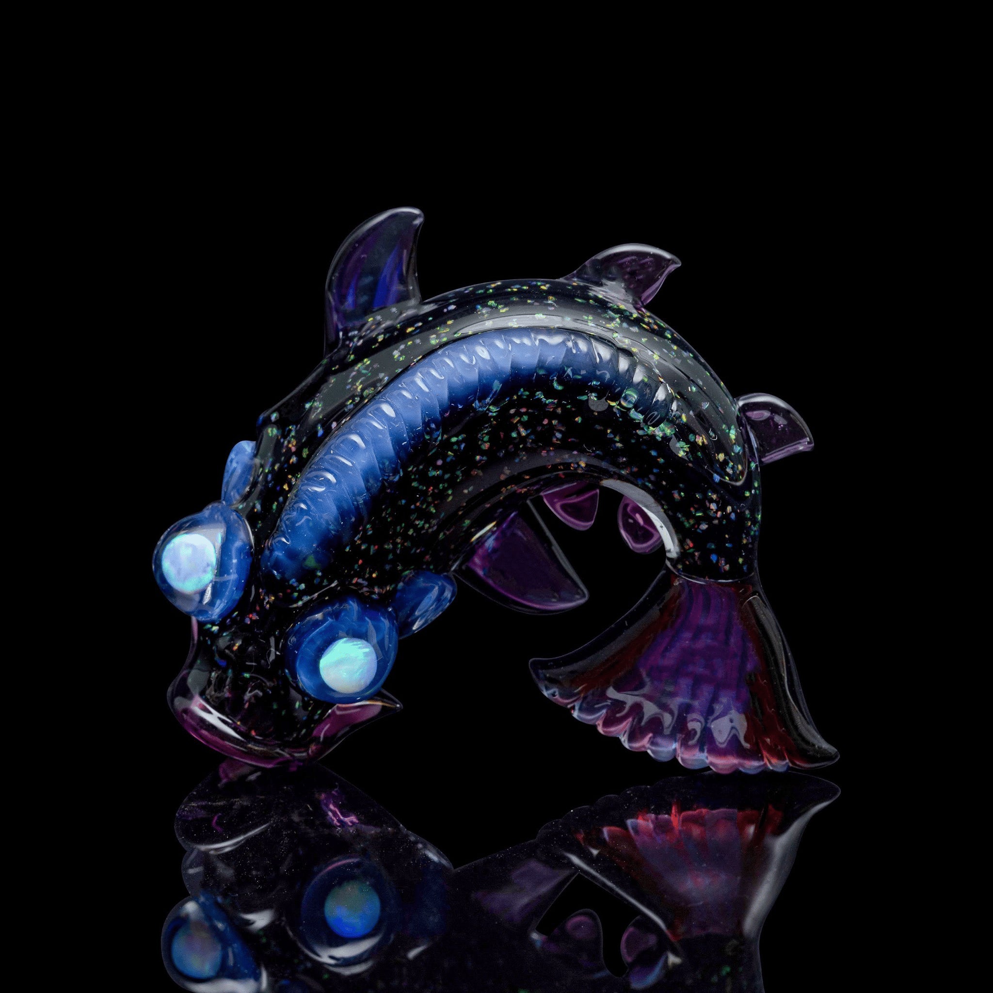 artisan-crafted design of the Large Mushroom Rig by Glasshole (2023)