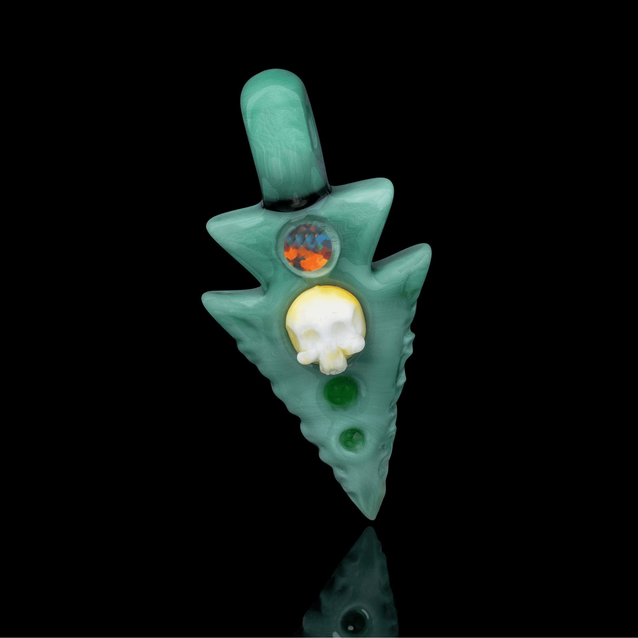 artisan-crafted design of the Large Mushroom Rig by Glasshole (2023)