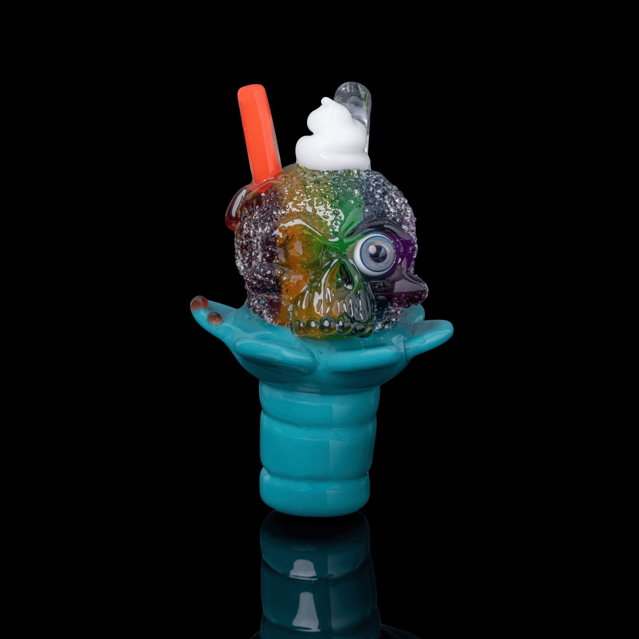 artisan-crafted design of the Large Mushroom Rig by Glasshole (2023)