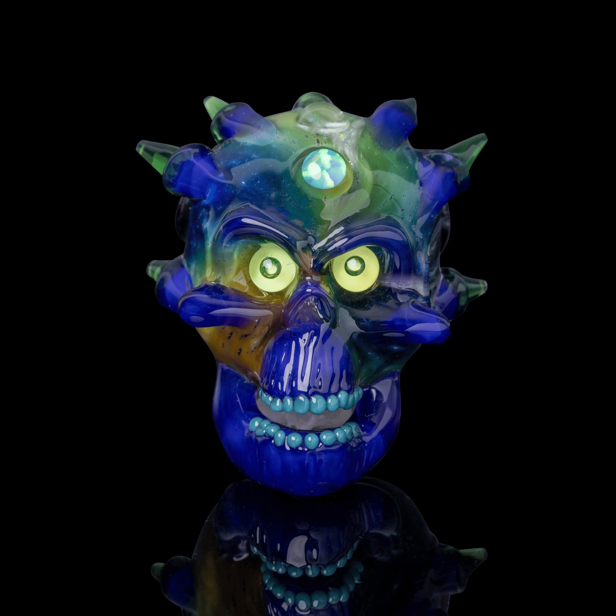 artisan-crafted design of the Large Mushroom Rig by Glasshole (2023)