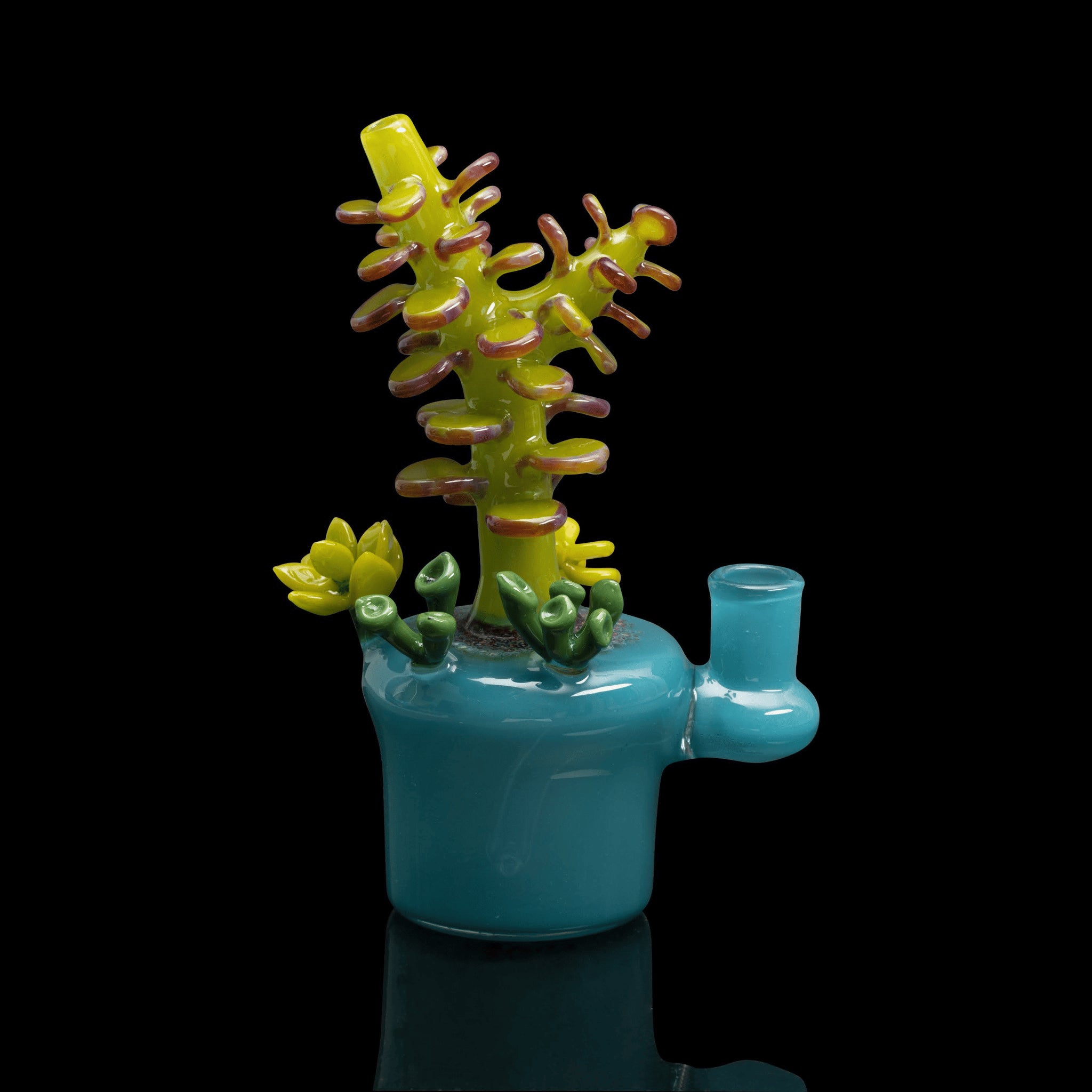 artisan-crafted design of the Large Mushroom Rig by Glasshole (2023)