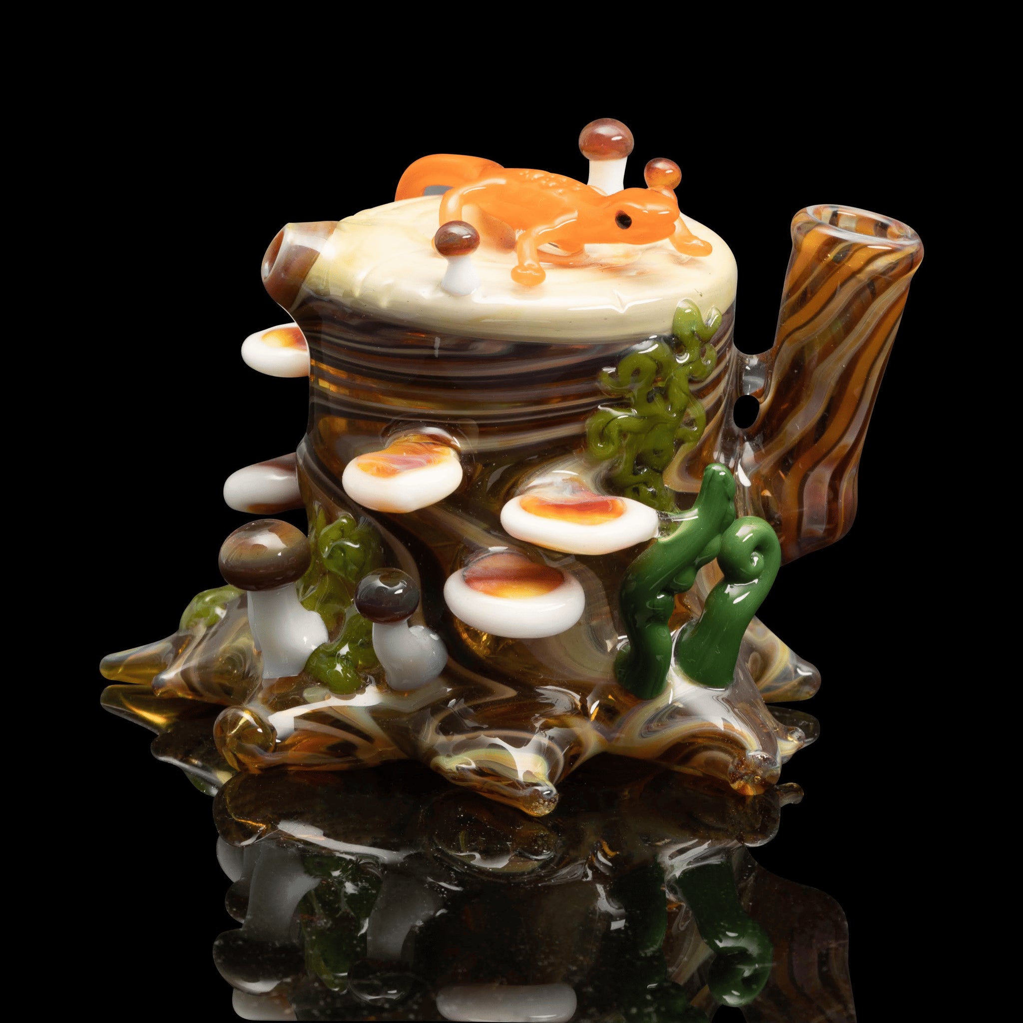 artisan-crafted design of the Large Mushroom Rig by Glasshole (2023)