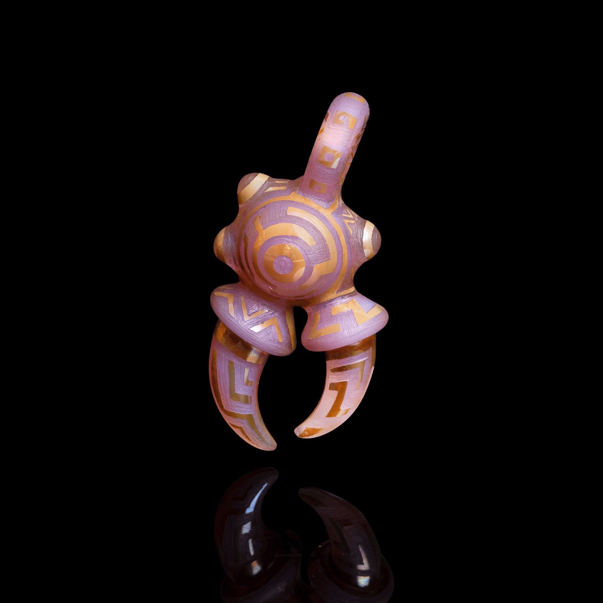 artisan-crafted design of the Large Mushroom Rig by Glasshole (2023)