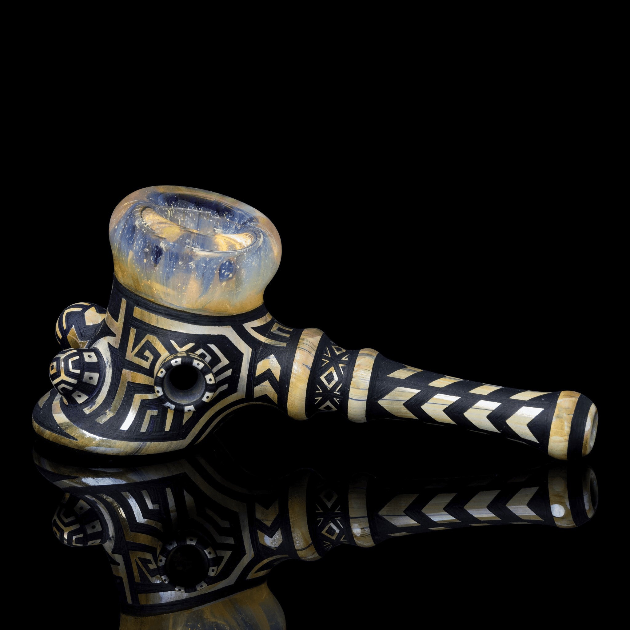 artisan-crafted design of the Large Mushroom Rig by Glasshole (2023)