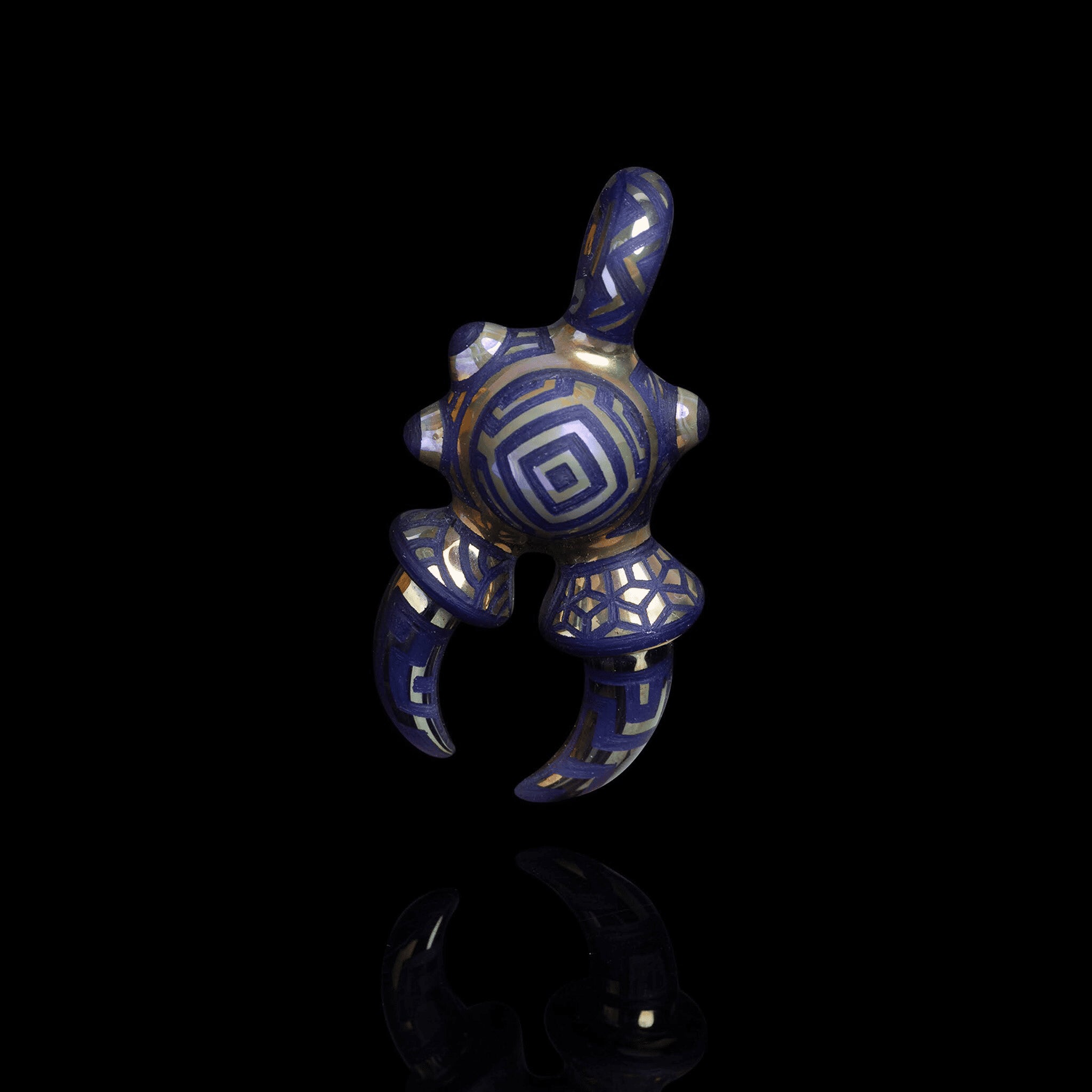 artisan-crafted design of the Large Mushroom Rig by Glasshole (2023)