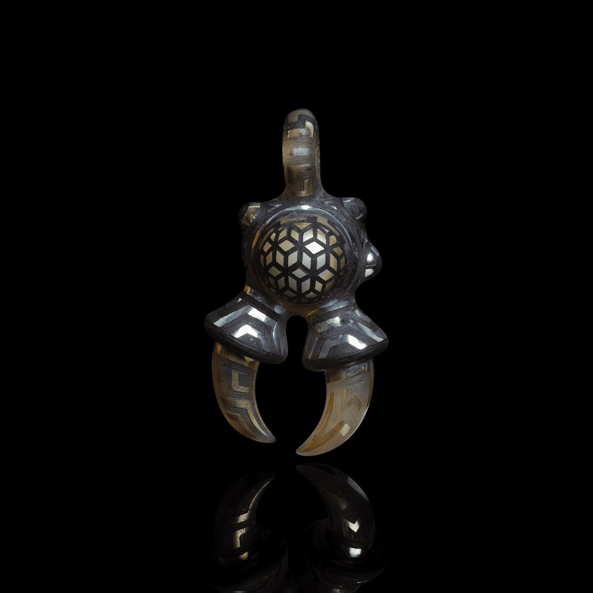 artisan-crafted design of the Large Mushroom Rig by Glasshole (2023)