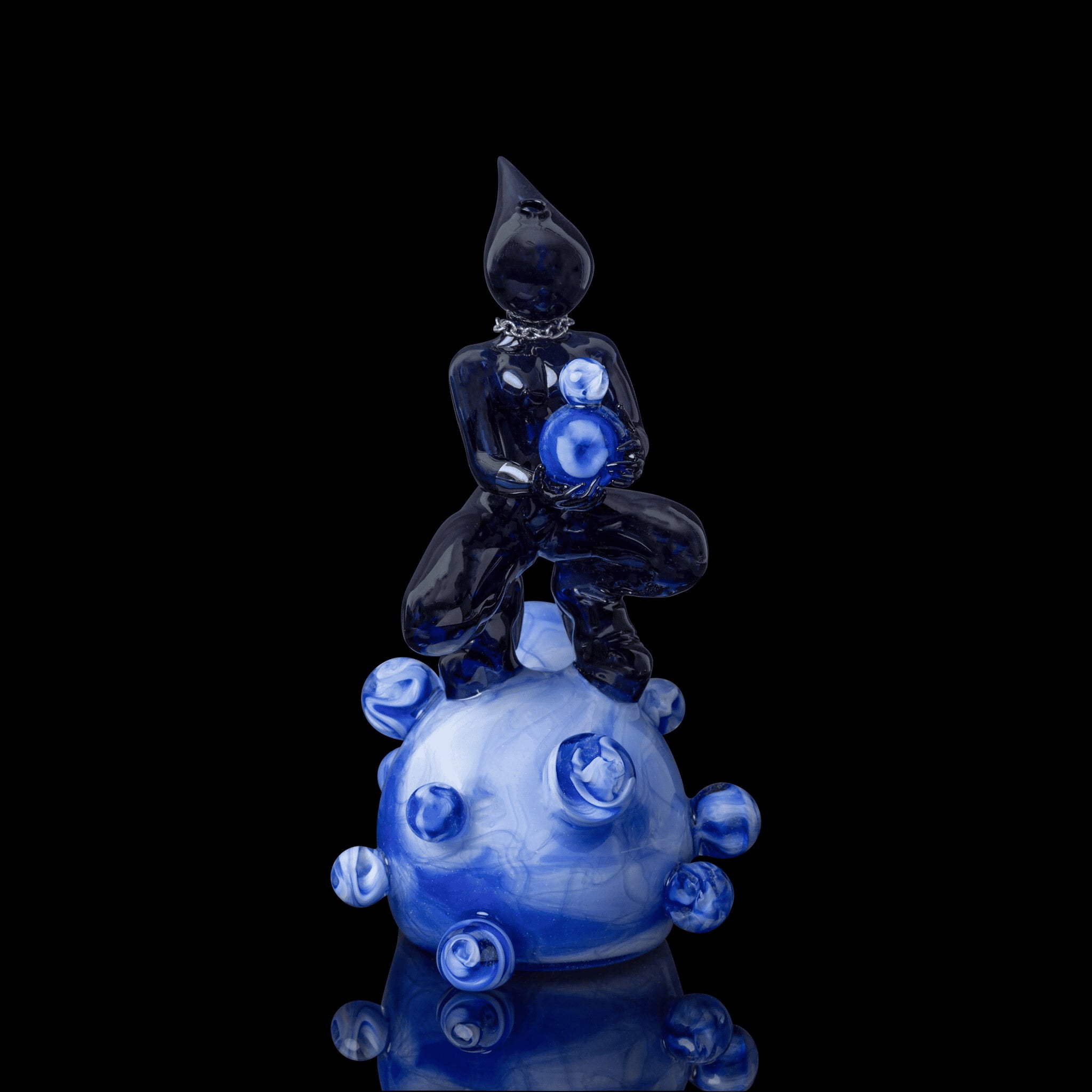 artisan-crafted design of the Large Mushroom Rig by Glasshole (2023)