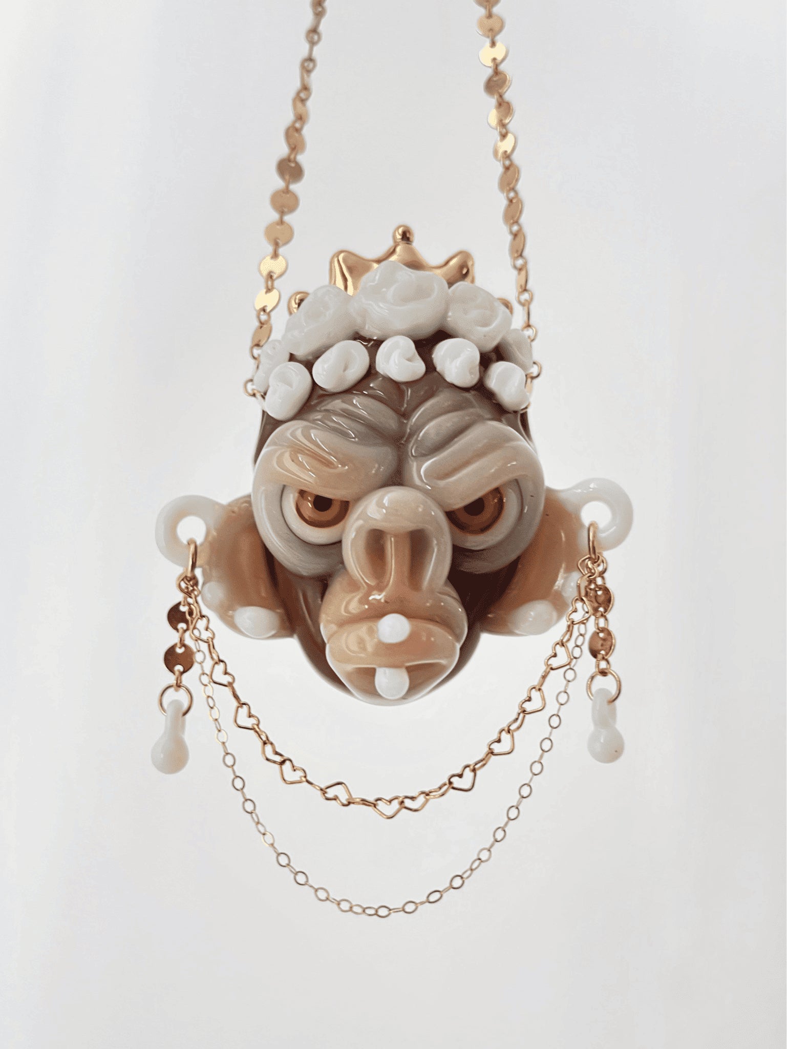 artisan-crafted design of the Large Mushroom Rig by Glasshole (2023)