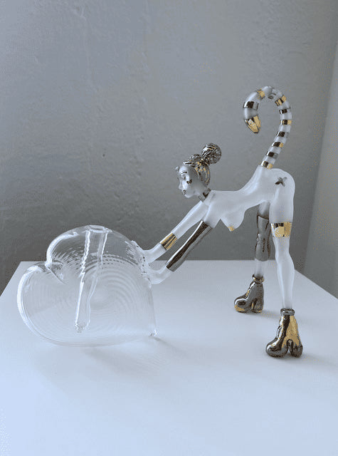artisan-crafted design of the Large Mushroom Rig by Glasshole (2023)