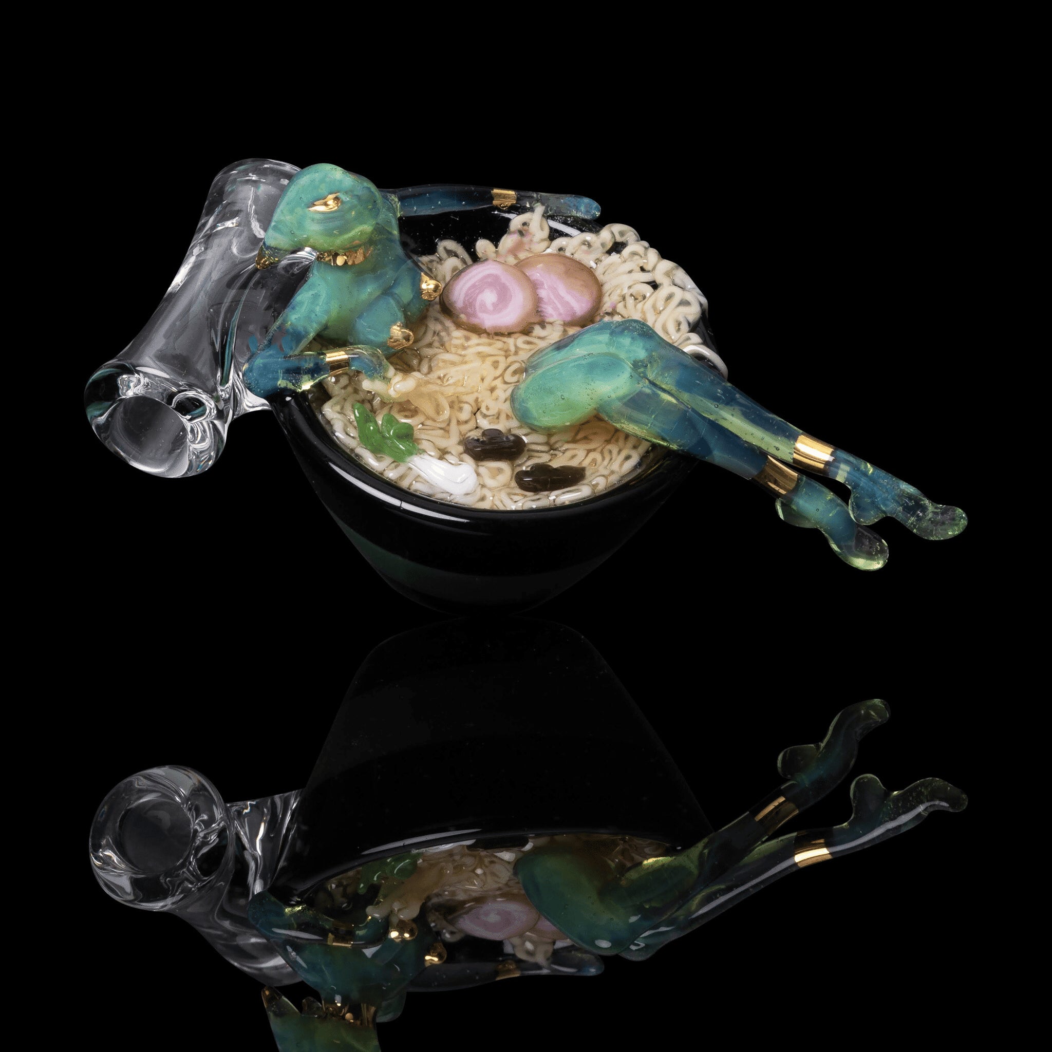 artisan-crafted design of the Large Mushroom Rig by Glasshole (2023)