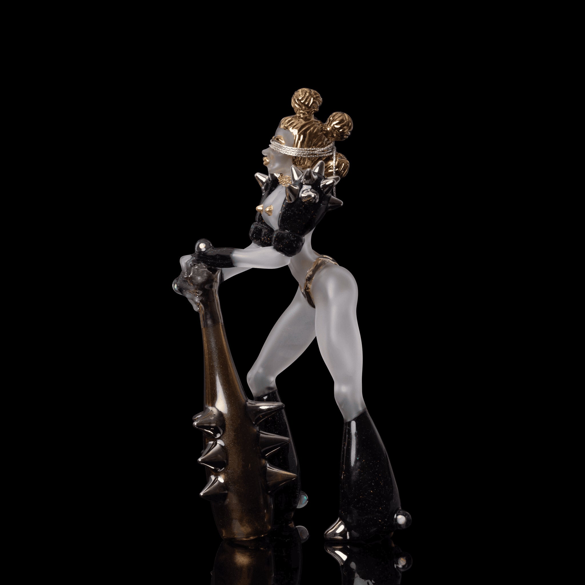 artisan-crafted design of the Large Mushroom Rig by Glasshole (2023)