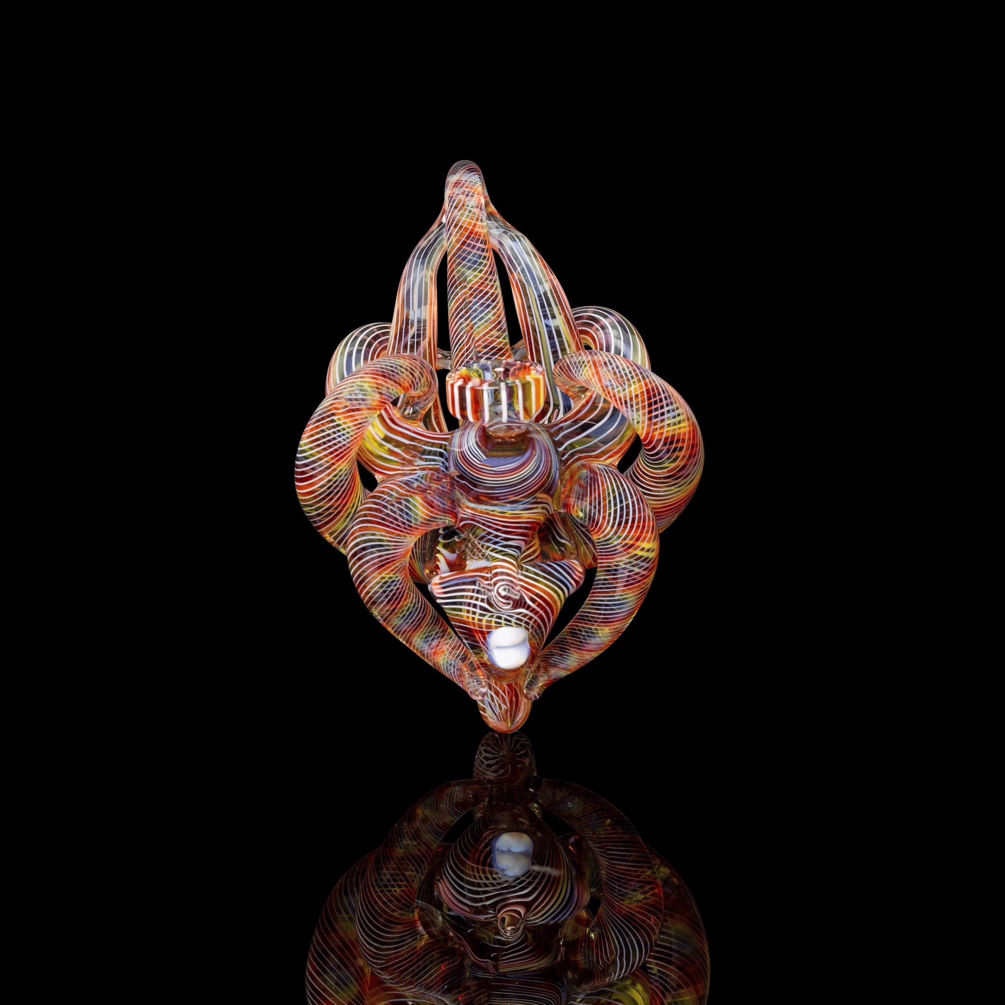 artisan-crafted design of the Large Mushroom Rig by Glasshole (2023)